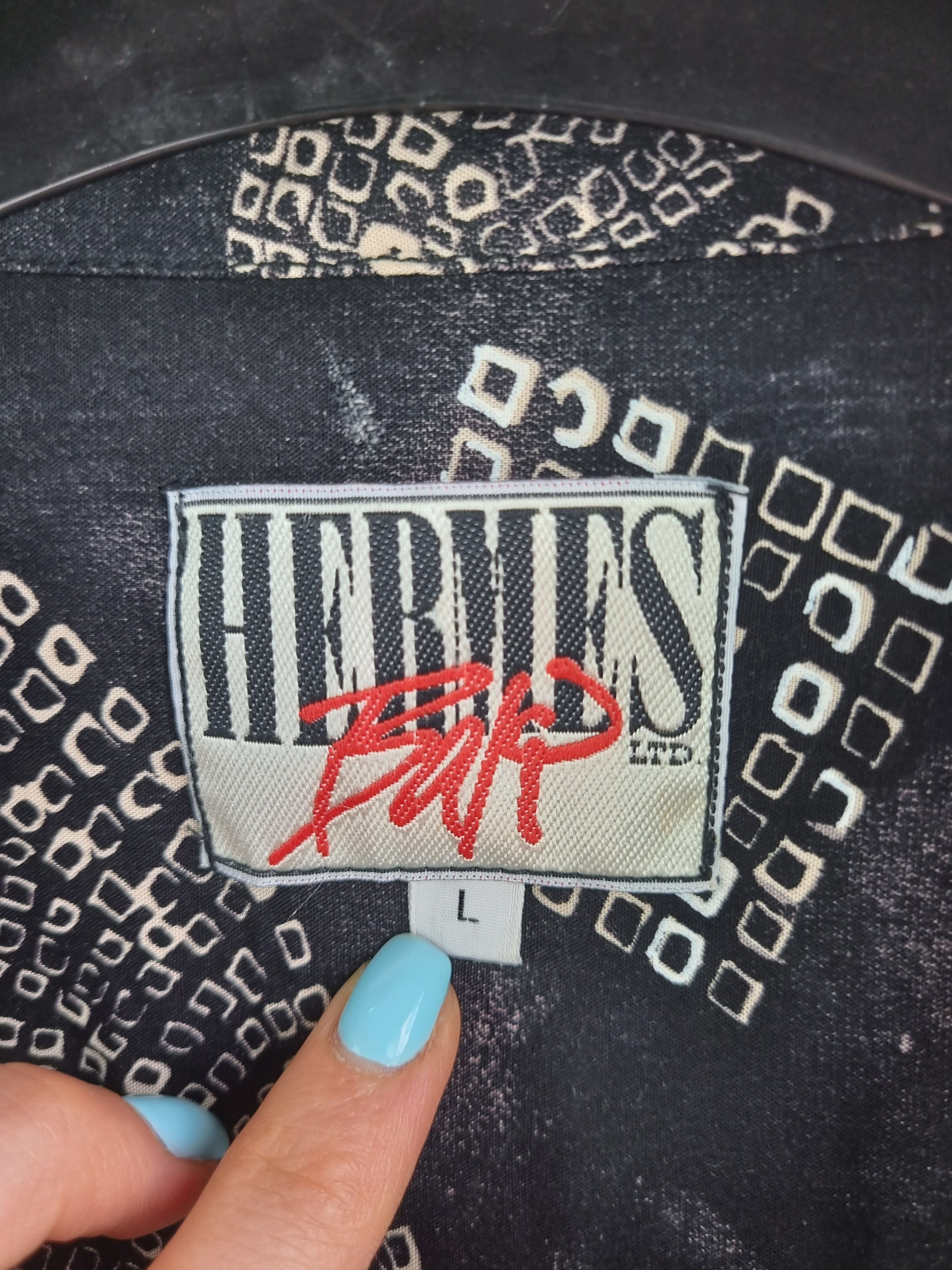 Hermes × Vintage Hermes Bar Unique Handmade Light Hawaiian Shirt Size US L / EU 52-54 / 3 - 2 Thumbnail
