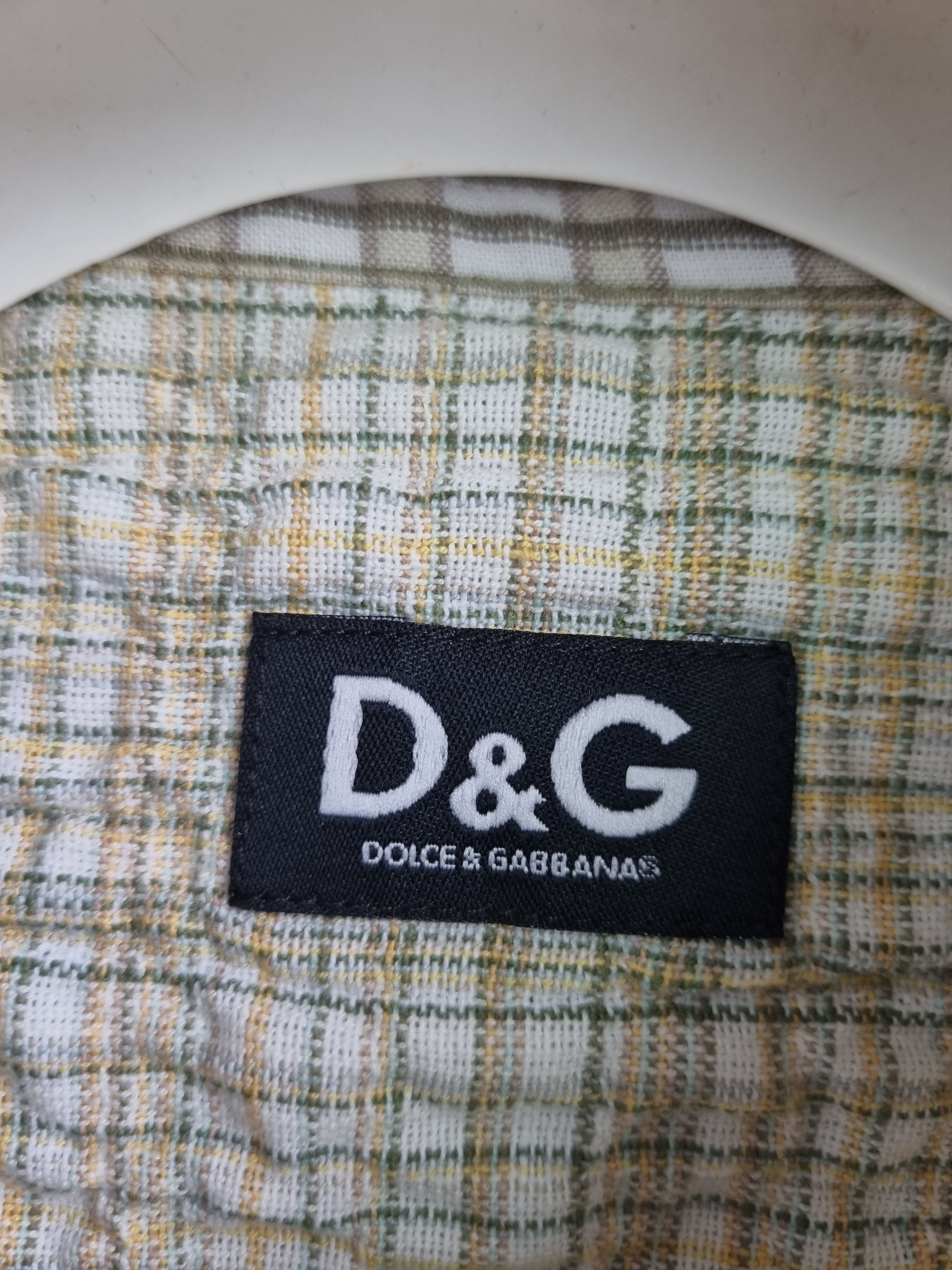 Dolce & Gabbana × Seditionaries NWT Dolce Gabbana Plaid Splay Fabric Camicia Shirt Size US M / EU 48-50 / 2 - 5 Thumbnail