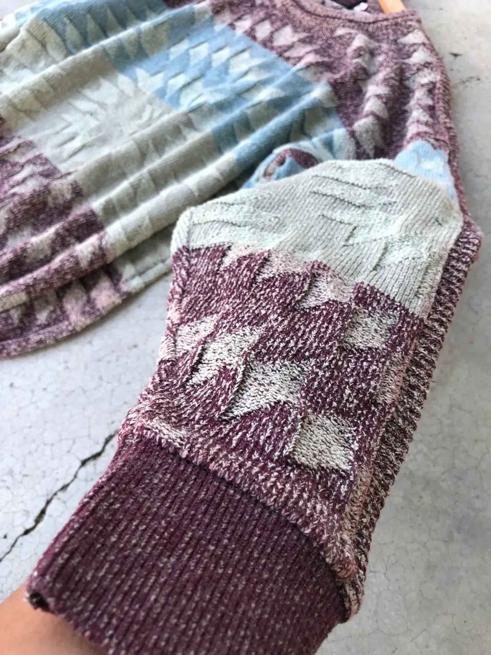 💥Vintage Santa Fe Pullover/Pureknit Stripe Knitware Pattern