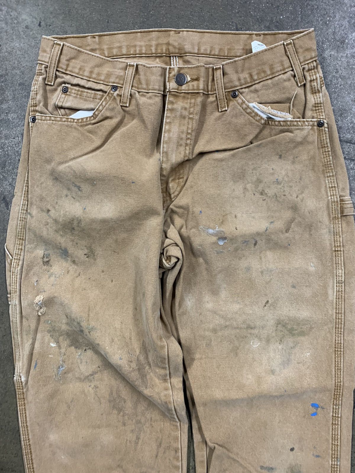 Dickies × Vintage Vintage Dickies Canvas Pants with Painters Loop Size US 37 - 3 Thumbnail