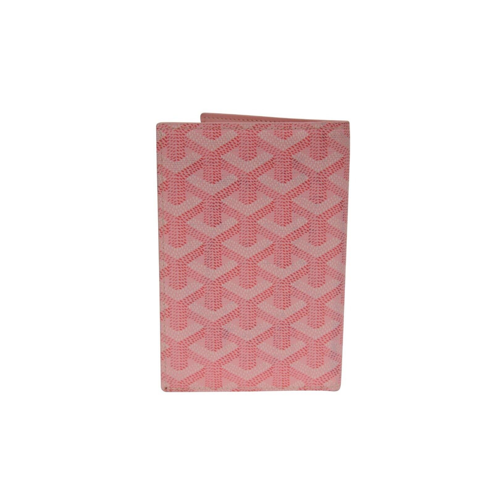 Goyard Grenelle Passport Holder Pink Travel Wallet I.D Card - 01813 Size ONE SIZE - 3 Thumbnail