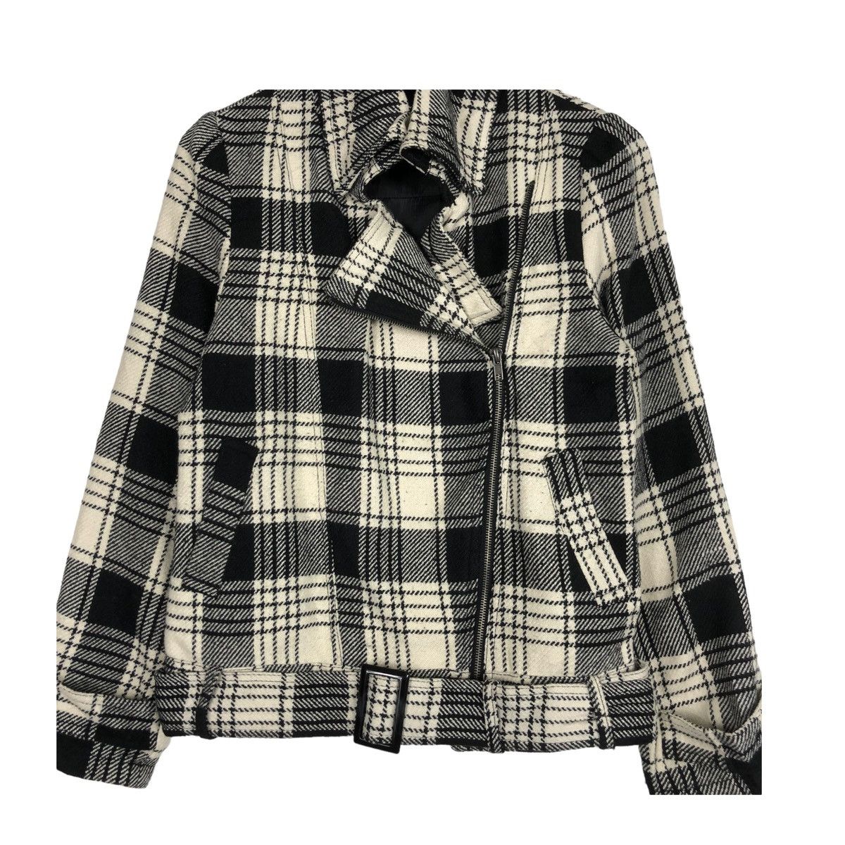 Hysteric Glamour × Japanese Brand 💥JAPAN RUSH HOUR PLATINA TARTAN DOUBLE COLLAR JACKET Size S / US 4 / IT 40 - 5 Thumbnail