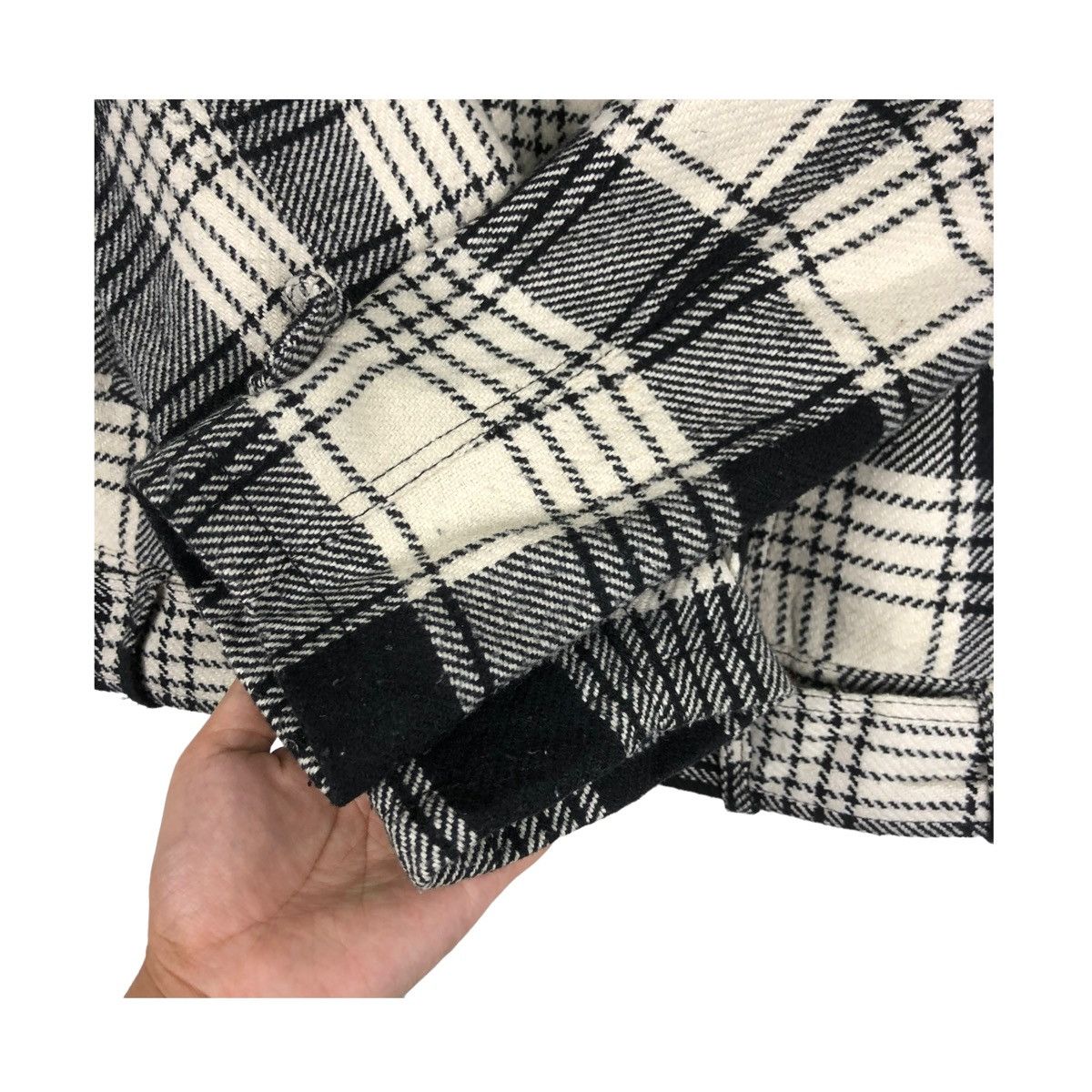 Hysteric Glamour × Japanese Brand 💥JAPAN RUSH HOUR PLATINA TARTAN DOUBLE COLLAR JACKET Size S / US 4 / IT 40 - 6 Thumbnail