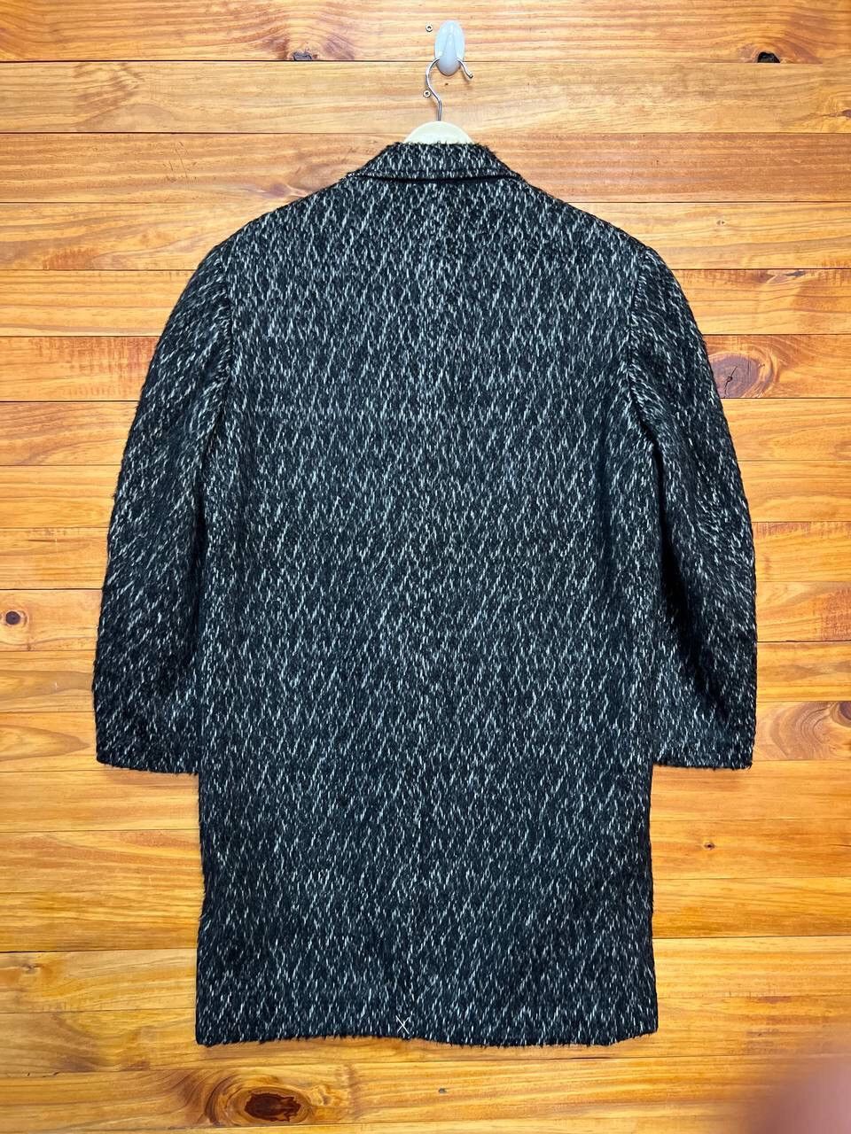 Japanese Brand ELEGANCE WOOL COAT WOMENS Size L / US 10 / IT 46 - 7 Thumbnail