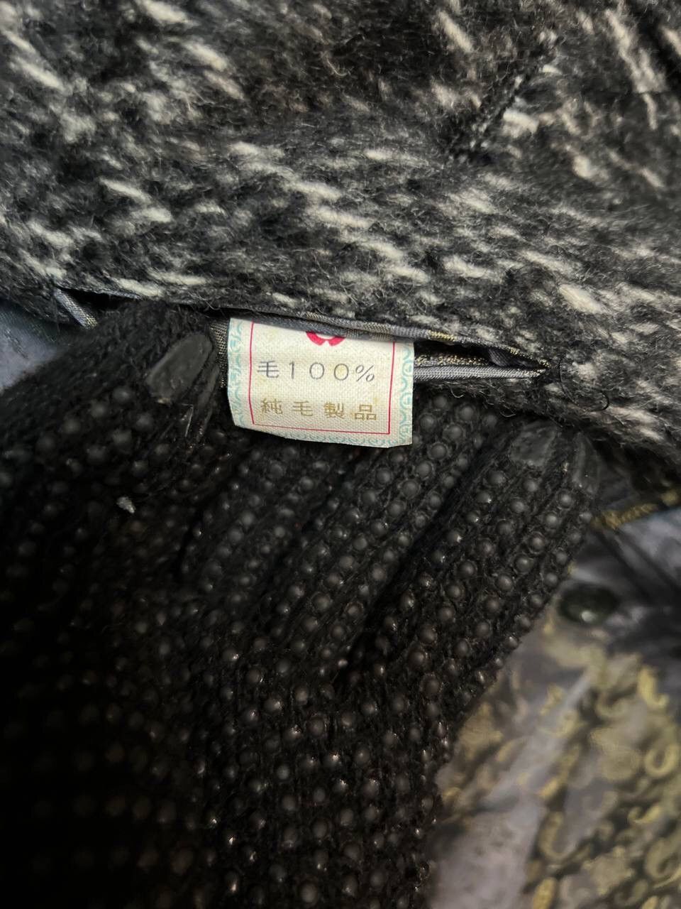 Japanese Brand ELEGANCE WOOL COAT WOMENS Size L / US 10 / IT 46 - 12 Thumbnail