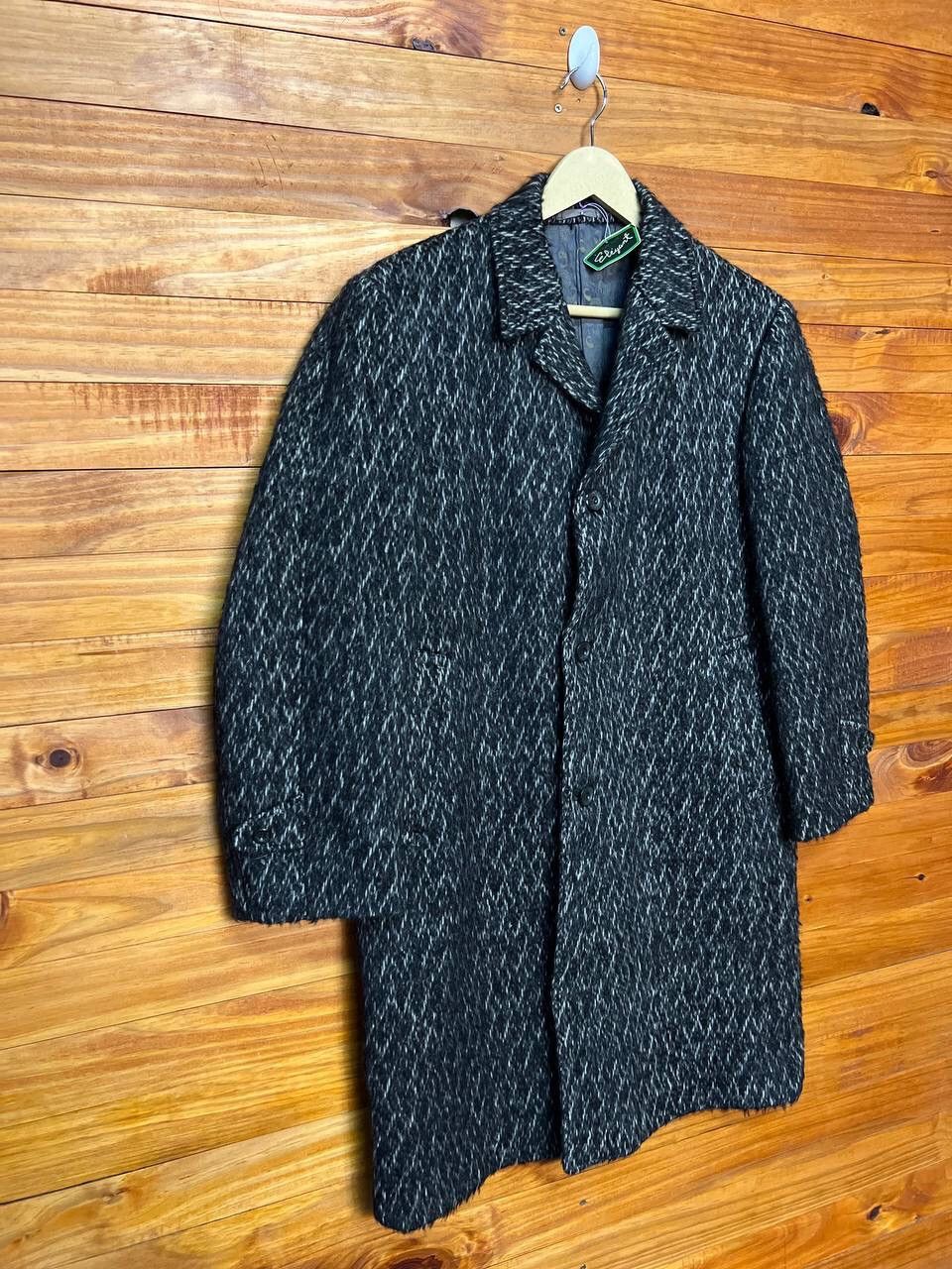 Japanese Brand ELEGANCE WOOL COAT WOMENS Size L / US 10 / IT 46 - 2 Thumbnail