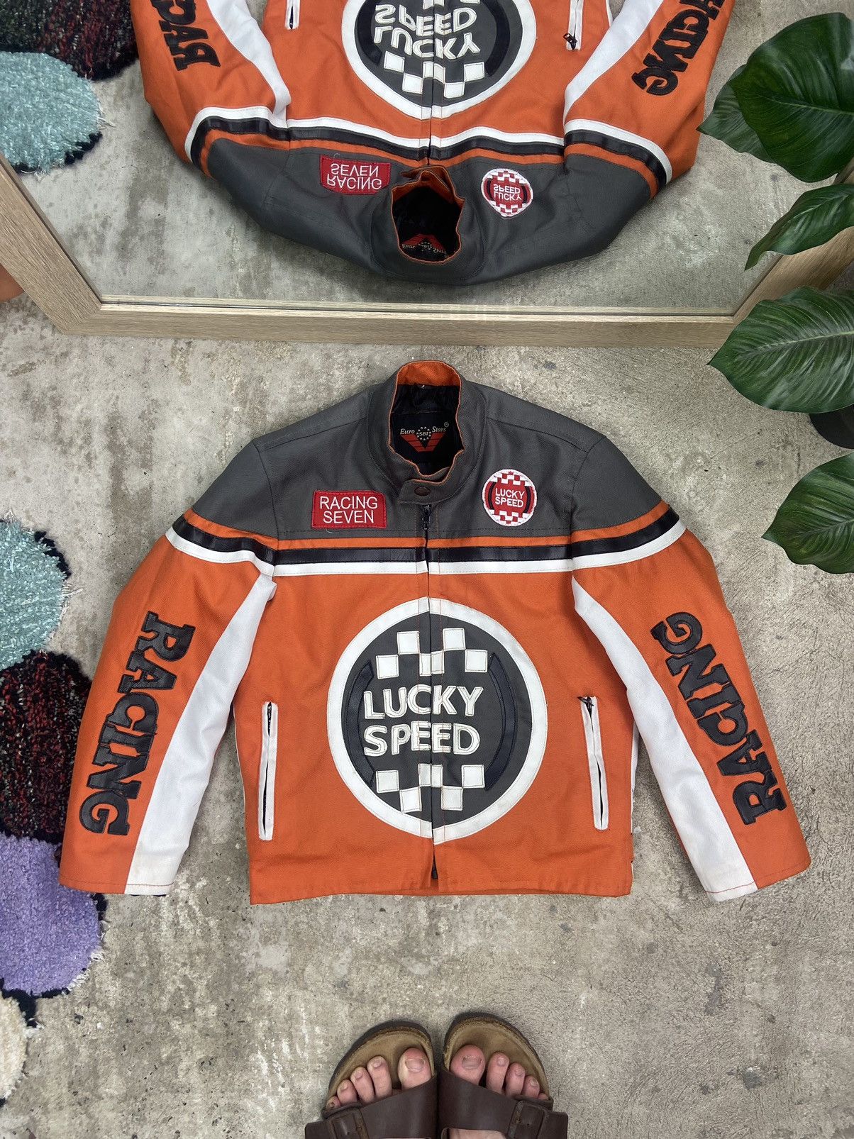 1990s LUCKY STRIKE ARCHIVE BABY RACING JACKET - № 2242