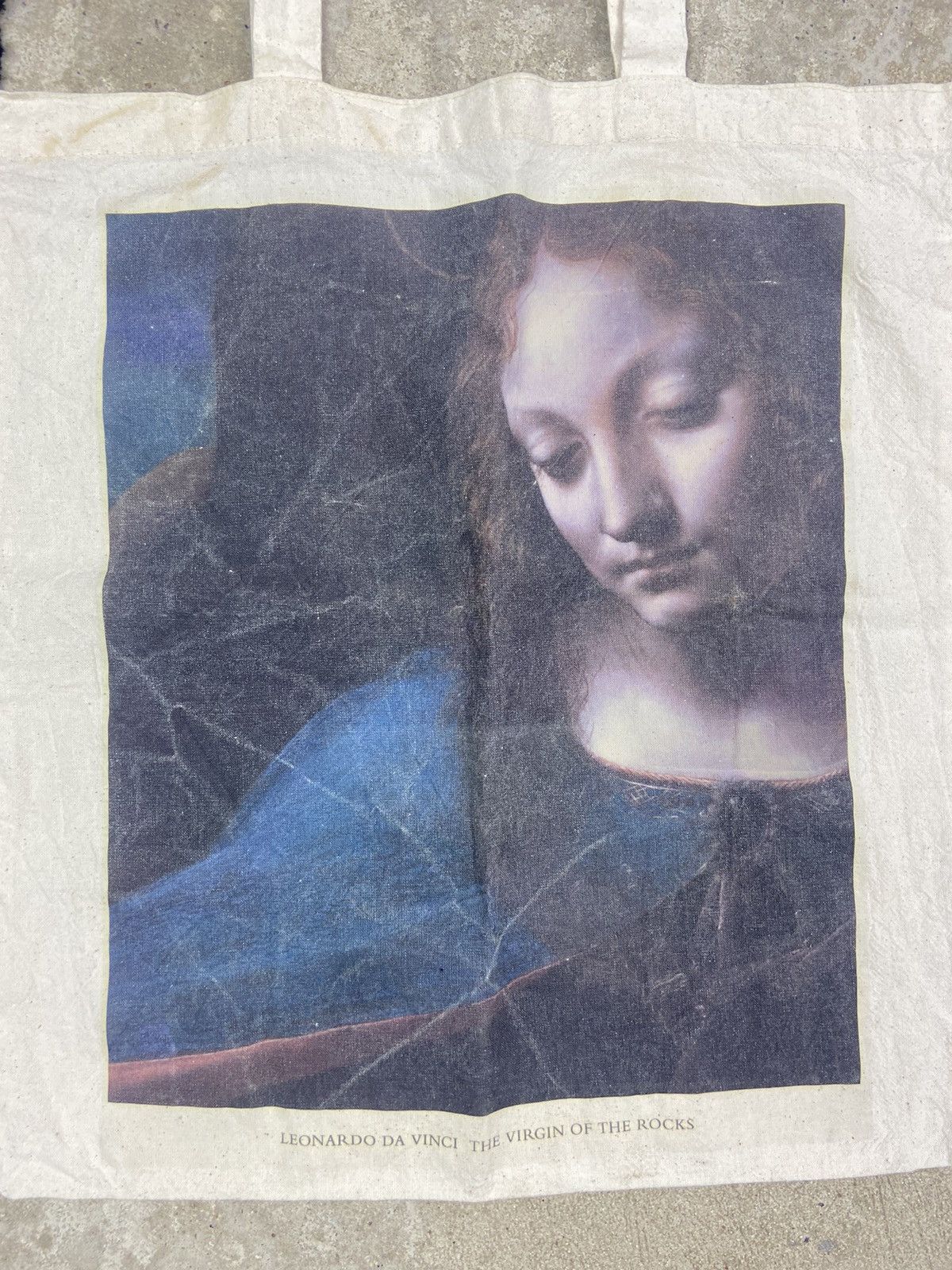 Vintage THE NATIONAL GALERY DA VINCI Y2K VINTAGE TOTE BAG - № 6049 Size ONE SIZE - 3 Thumbnail