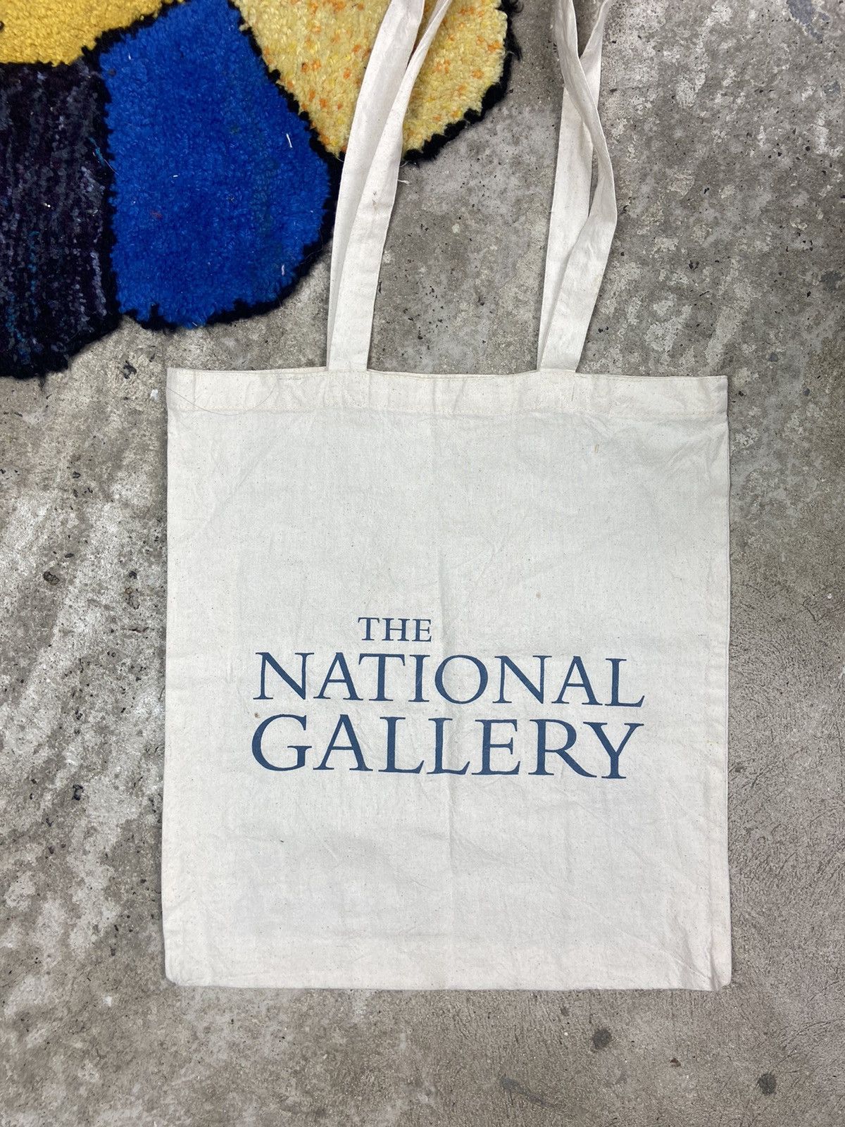 Vintage THE NATIONAL GALERY DA VINCI Y2K VINTAGE TOTE BAG - № 6049 Size ONE SIZE - 4 Thumbnail