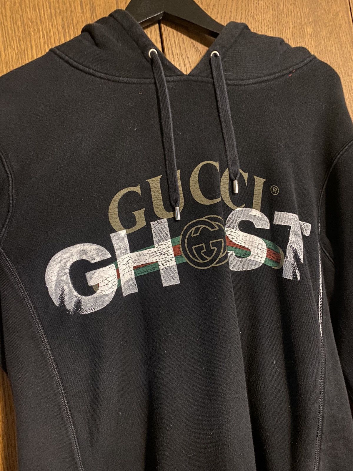 Gucci 1/1 Gucci GHOST Hand Painted Hoodie Size US S / EU 44-46 / 1 - 4 Thumbnail