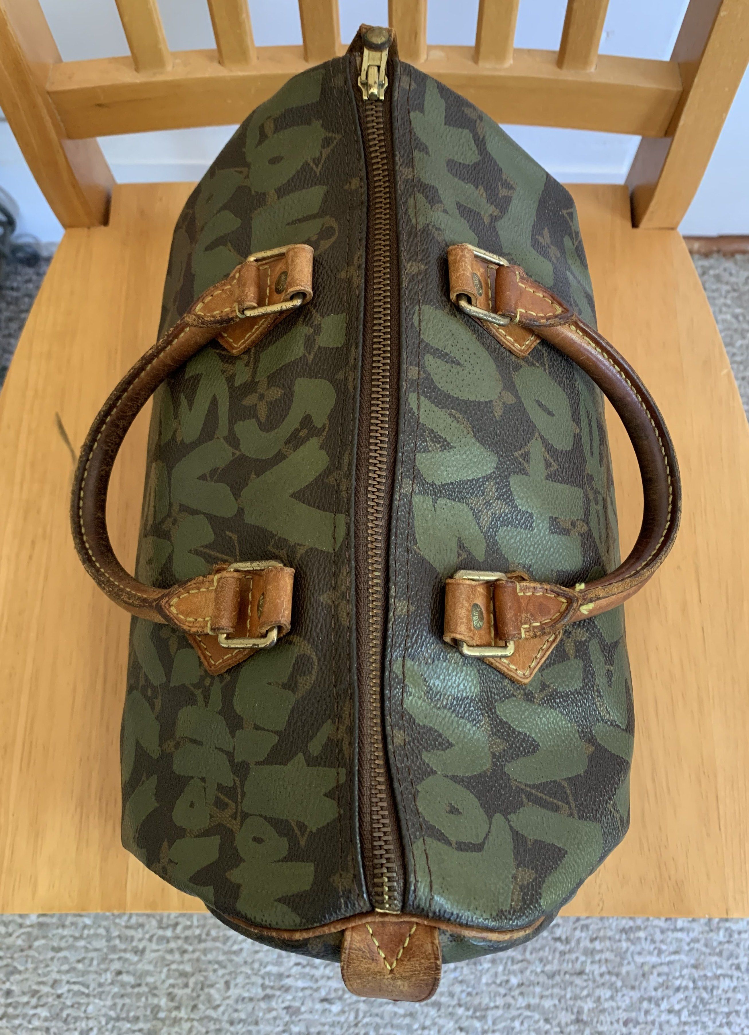 Louis Vuitton × Stephen Sprouse S/S 2001 Louis Vuitton x Sprouse Graffiti Speedy Bag Size ONE SIZE - 7 Thumbnail