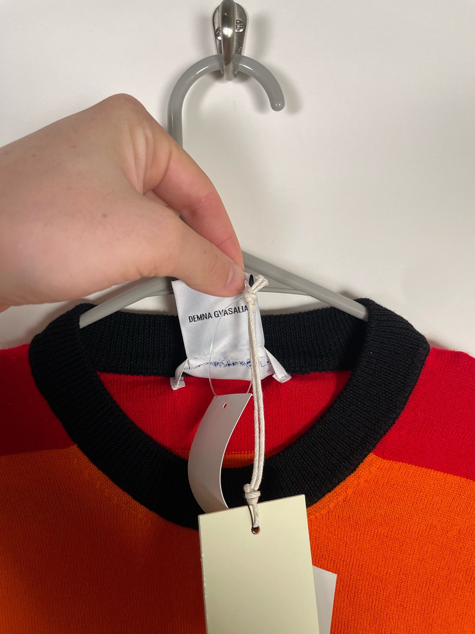 Comme des Garcons × Vetements 🚭OG DEMNA GRAIL🚭Fall/Winter 2017 CDG Gay Knit Sweater Size US S / EU 44-46 / 1 - 4 Thumbnail