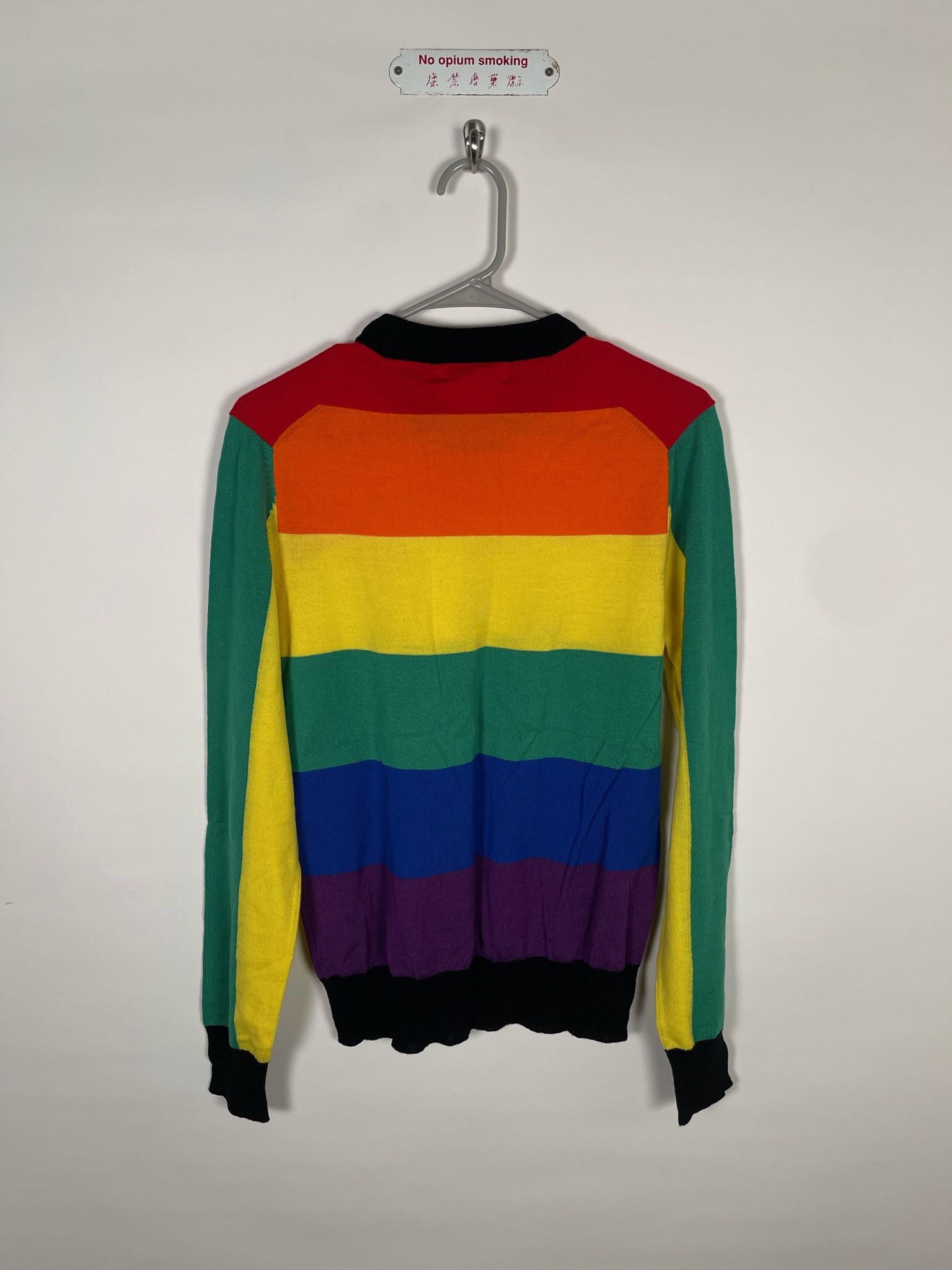 Comme des Garcons × Vetements 🚭OG DEMNA GRAIL🚭Fall/Winter 2017 CDG Gay Knit Sweater Size US S / EU 44-46 / 1 - 8 Thumbnail