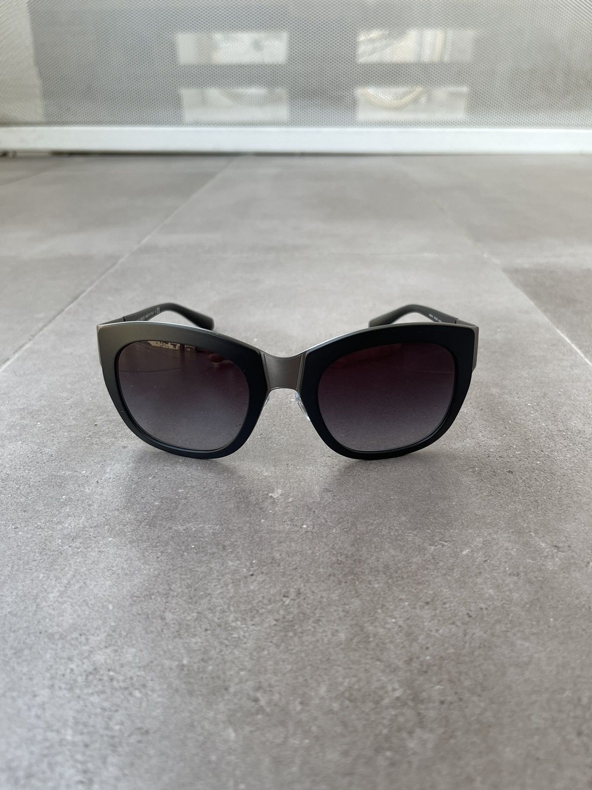 Emporio Armani Giorgio Armani AR6010 3032/8G Black Silver Sunglasses Size ONE SIZE - 2 Thumbnail