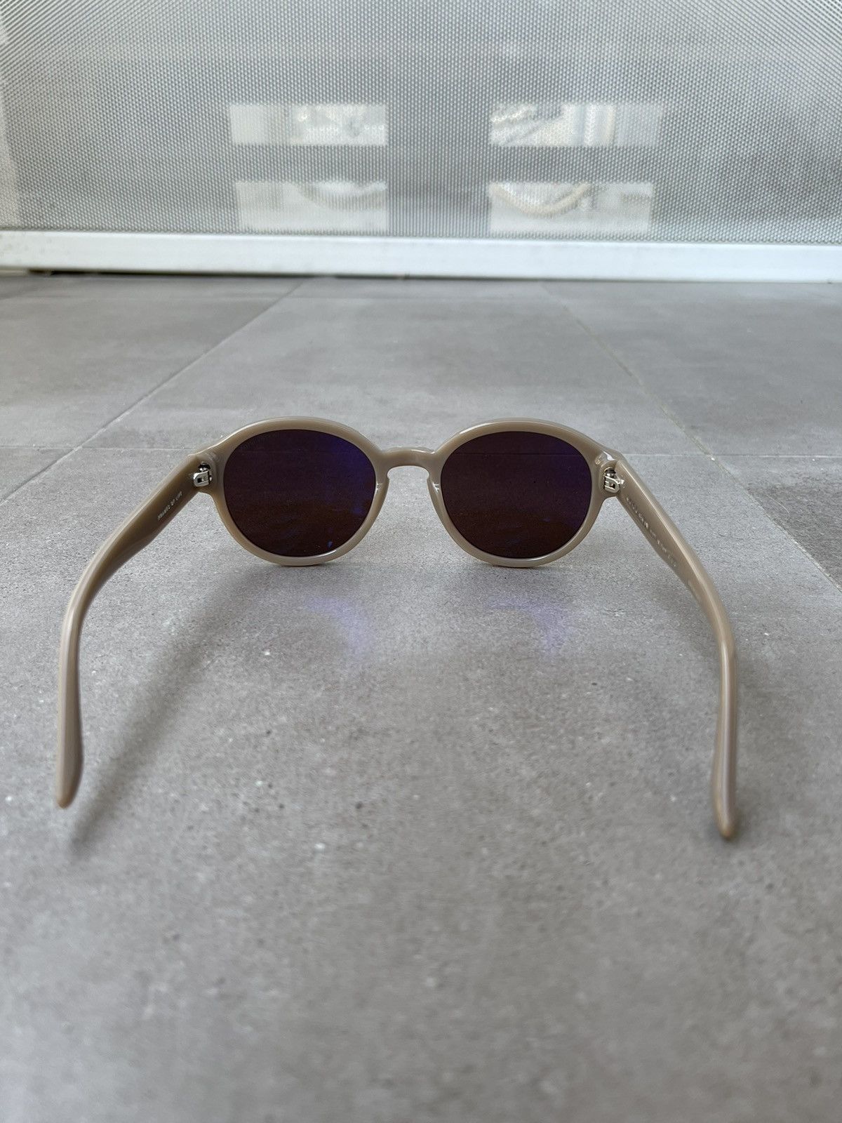 Armani × Emporio Armani × Giorgio Armani Giorgio Armani AR8005 5016/53 Cream Sunglasses Size ONE SIZE - 6 Thumbnail