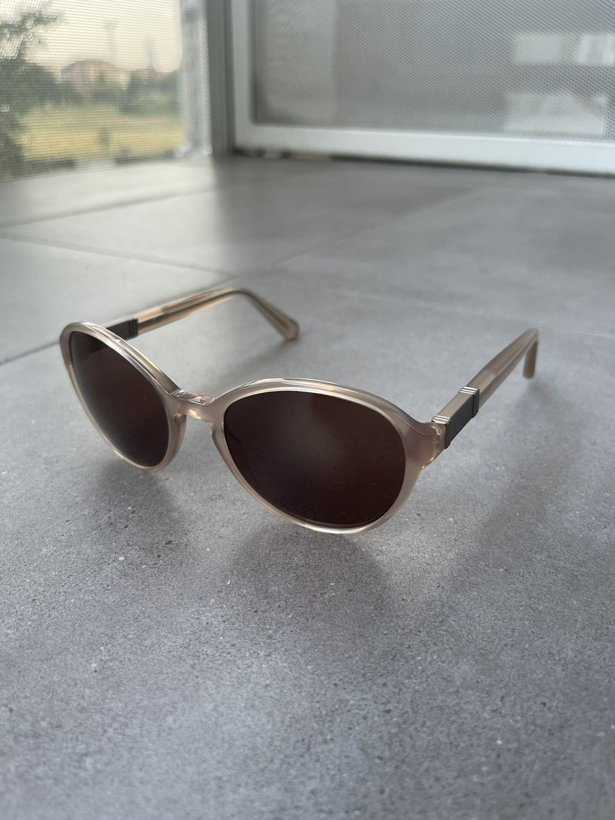 Emporio Armani Giorgio Armani AR8006 5033/73 Cream Transparent Sunglasses Size ONE SIZE - 1 Thumbnail