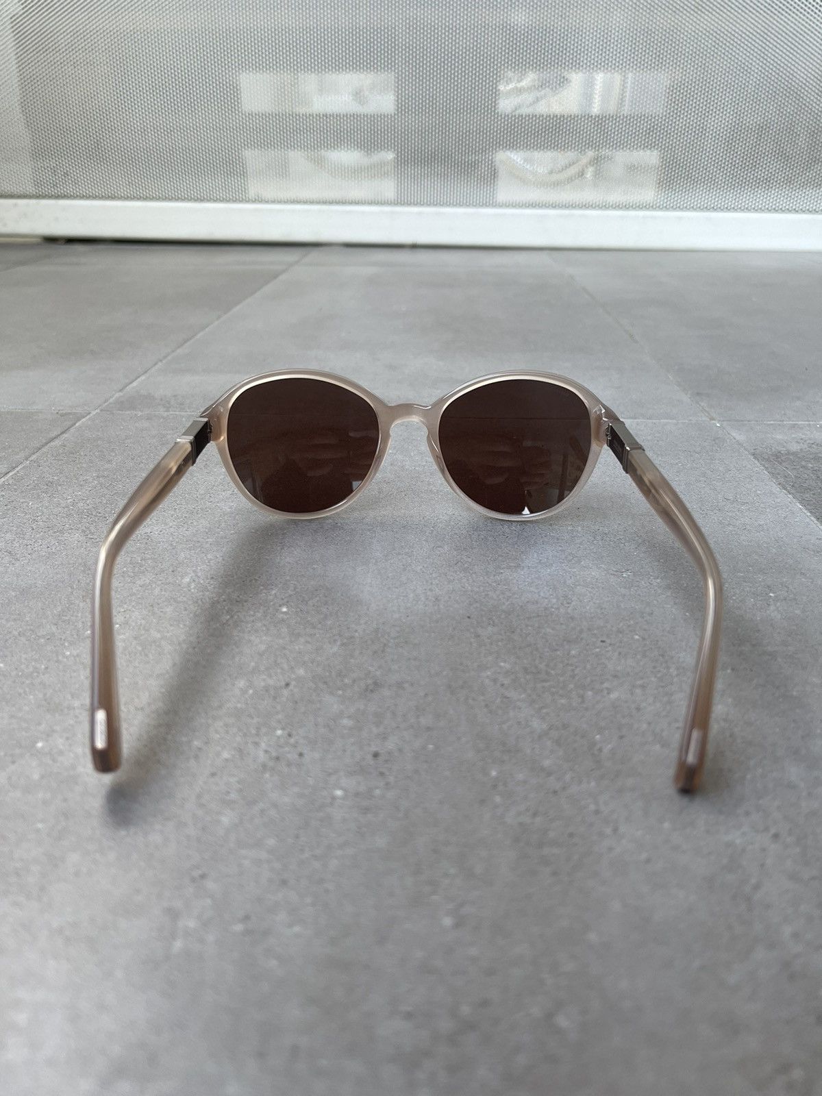 Emporio Armani Giorgio Armani AR8006 5033/73 Cream Transparent Sunglasses Size ONE SIZE - 6 Thumbnail
