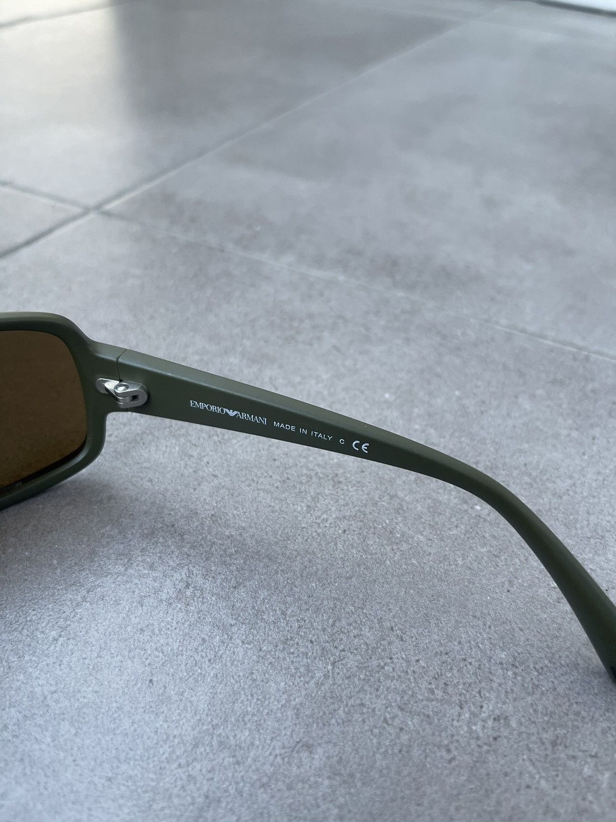 Emporio Armani Emporio Armani EA4012 5058/73 Swamp Racer Sunglasses Size ONE SIZE - 7 Thumbnail