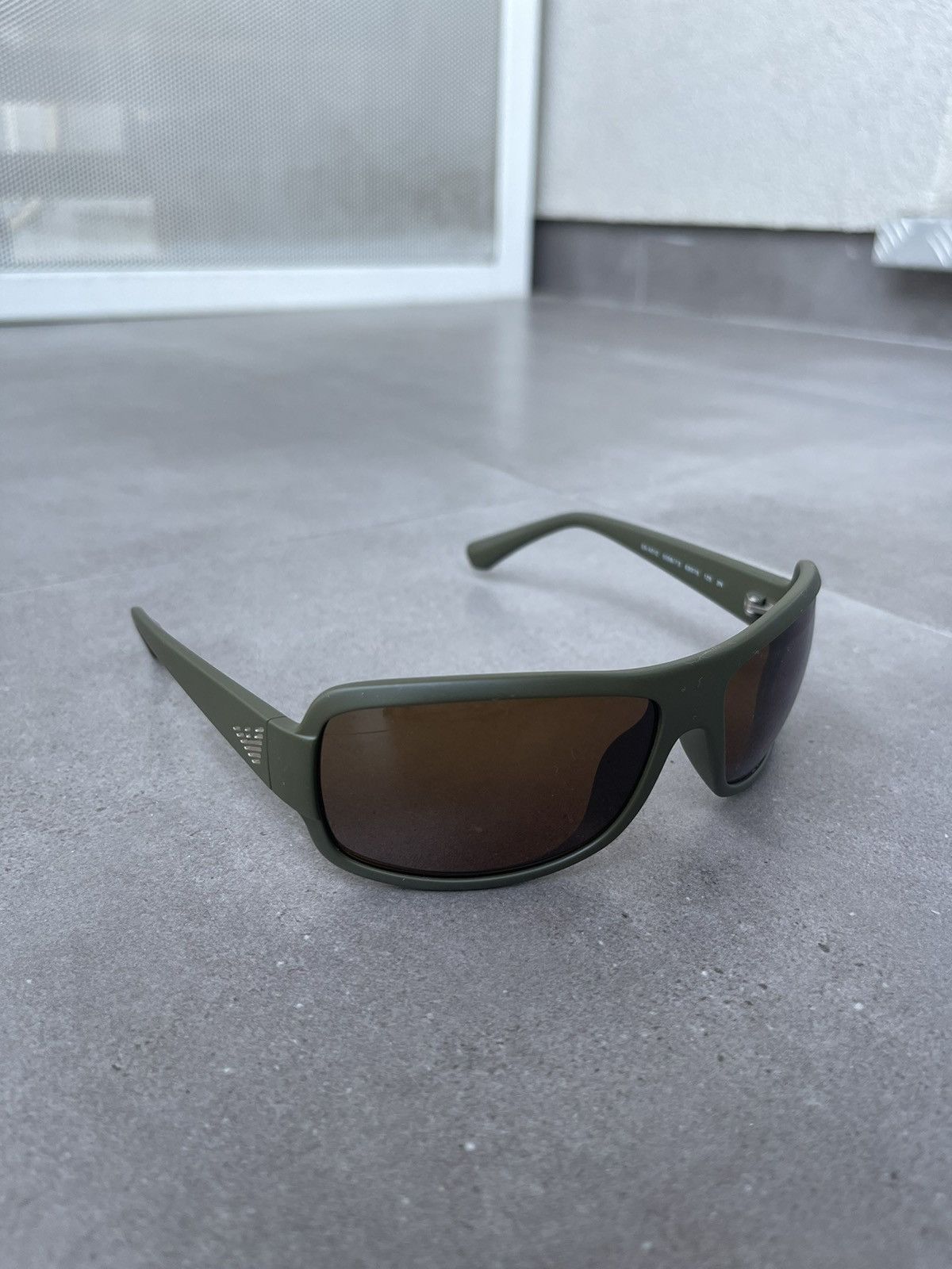 Emporio Armani Emporio Armani EA4012 5058/73 Swamp Racer Sunglasses Size ONE SIZE - 3 Thumbnail