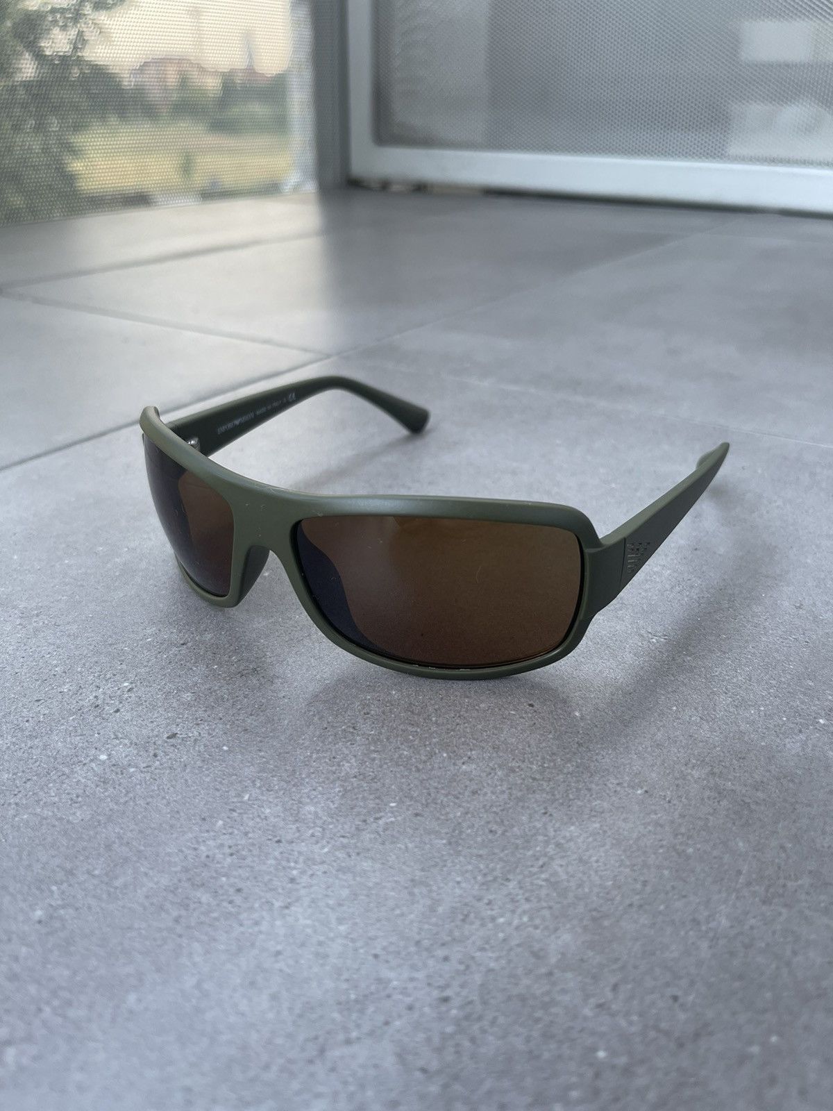Emporio Armani Emporio Armani EA4012 5058/73 Swamp Racer Sunglasses Size ONE SIZE - 1 Thumbnail