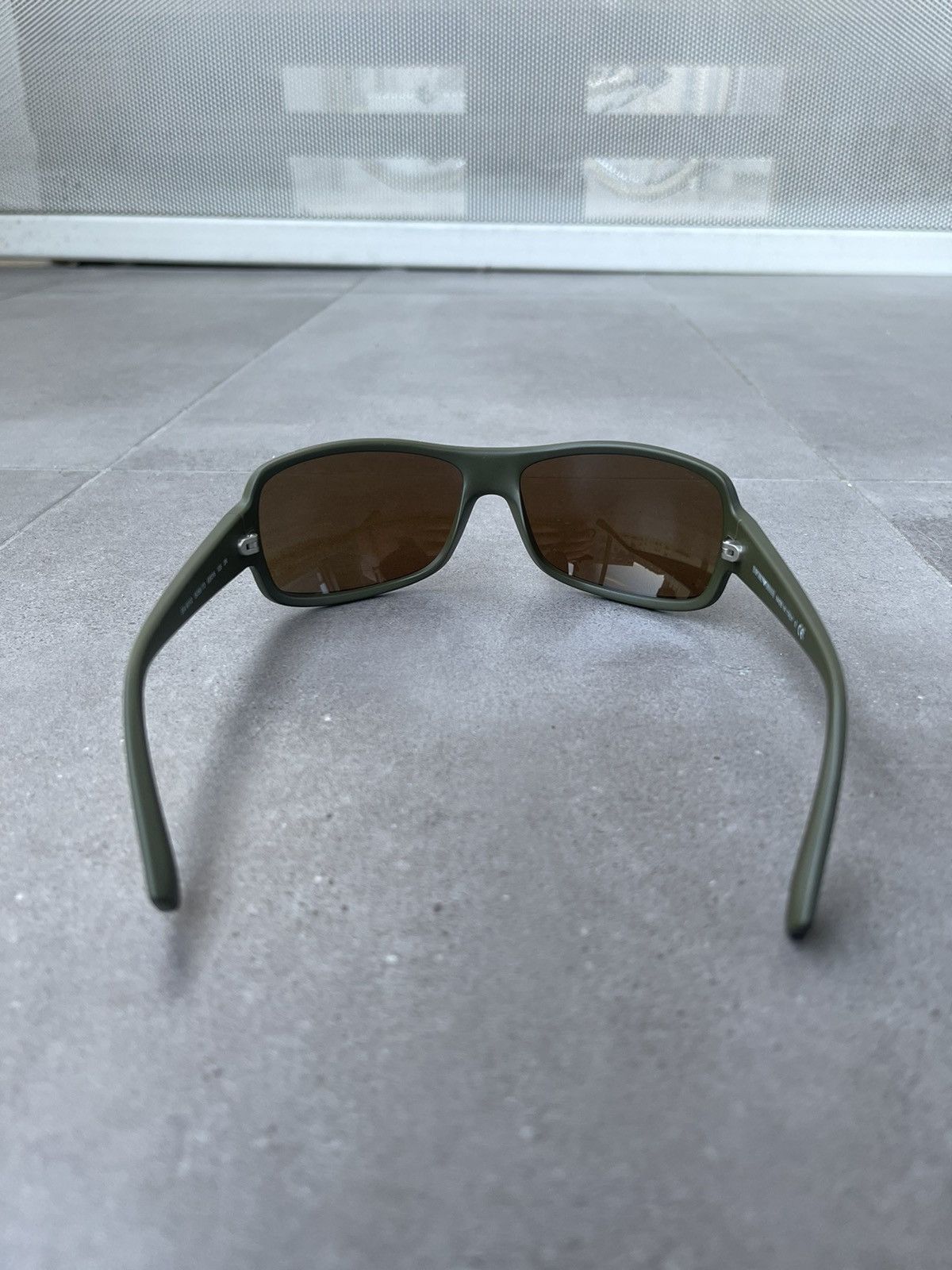 Emporio Armani Emporio Armani EA4012 5058/73 Swamp Racer Sunglasses Size ONE SIZE - 6 Thumbnail