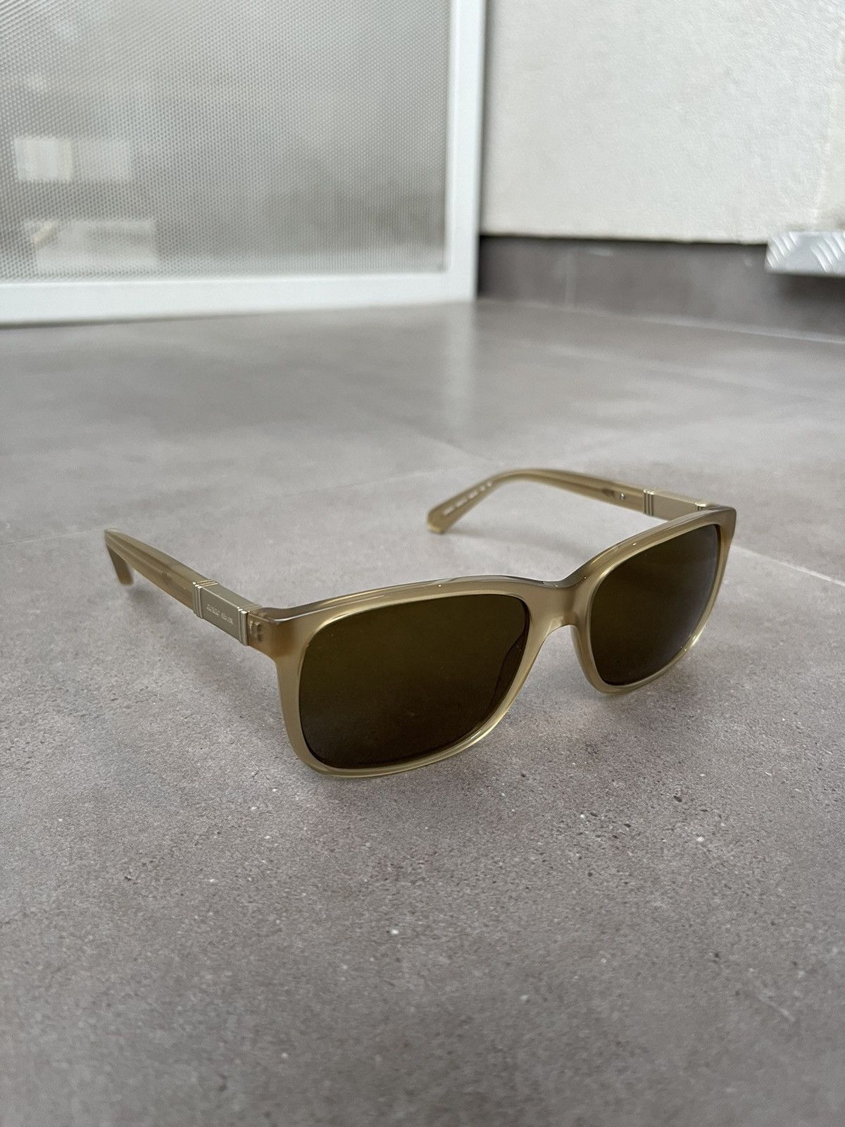Armani × Emporio Armani × Giorgio Armani Giorgio Armani AR8016 5028/73 Yellow Transparent Sunglasses Size ONE SIZE - 3 Thumbnail
