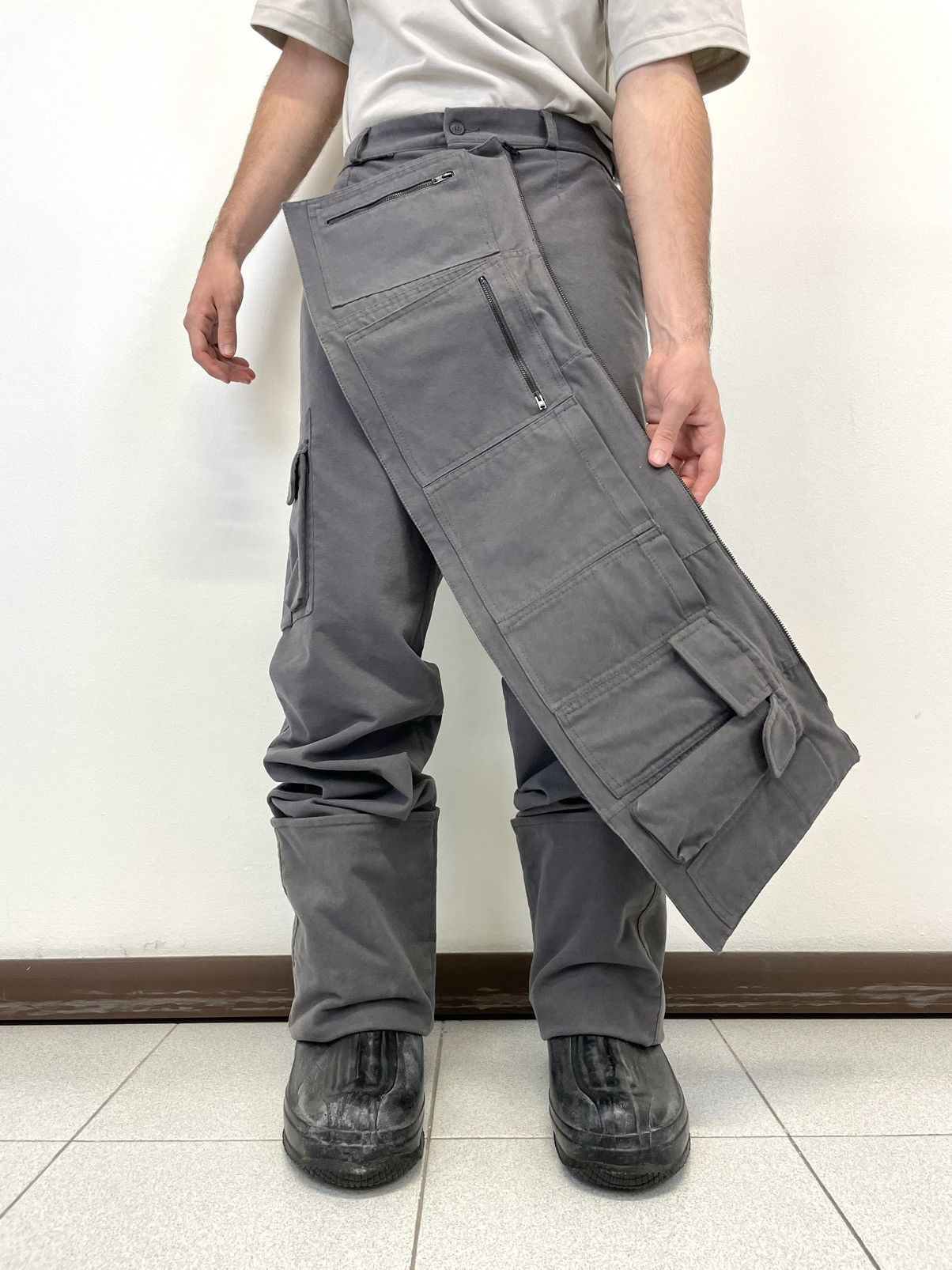 Vintage DOLCE GABBANA Cargo Pants Trousers D&G 2002 Bondage