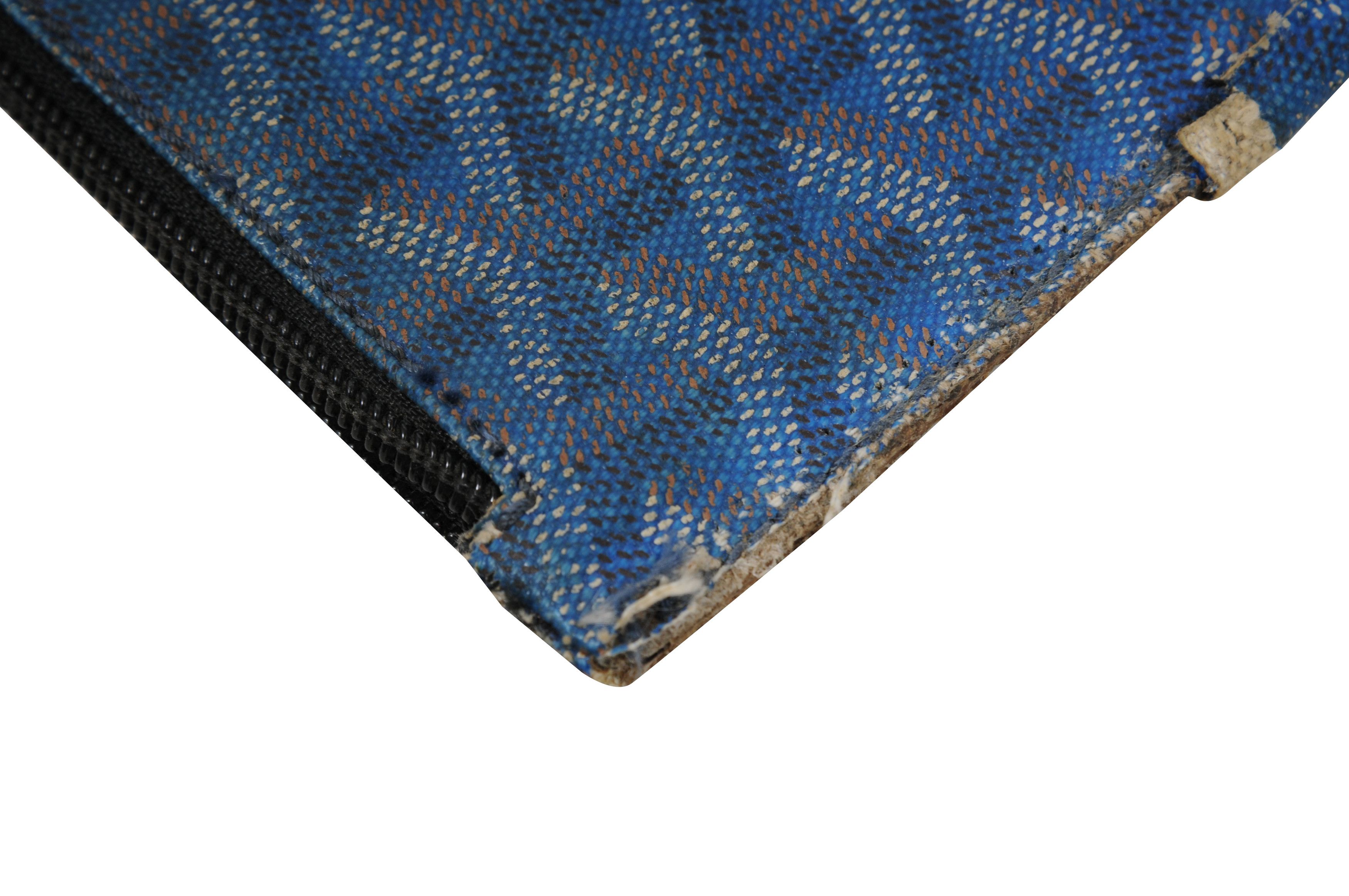 Goyard Blue Pouch Folder File Carrying Case - 01817 Size ONE SIZE - 9 Thumbnail