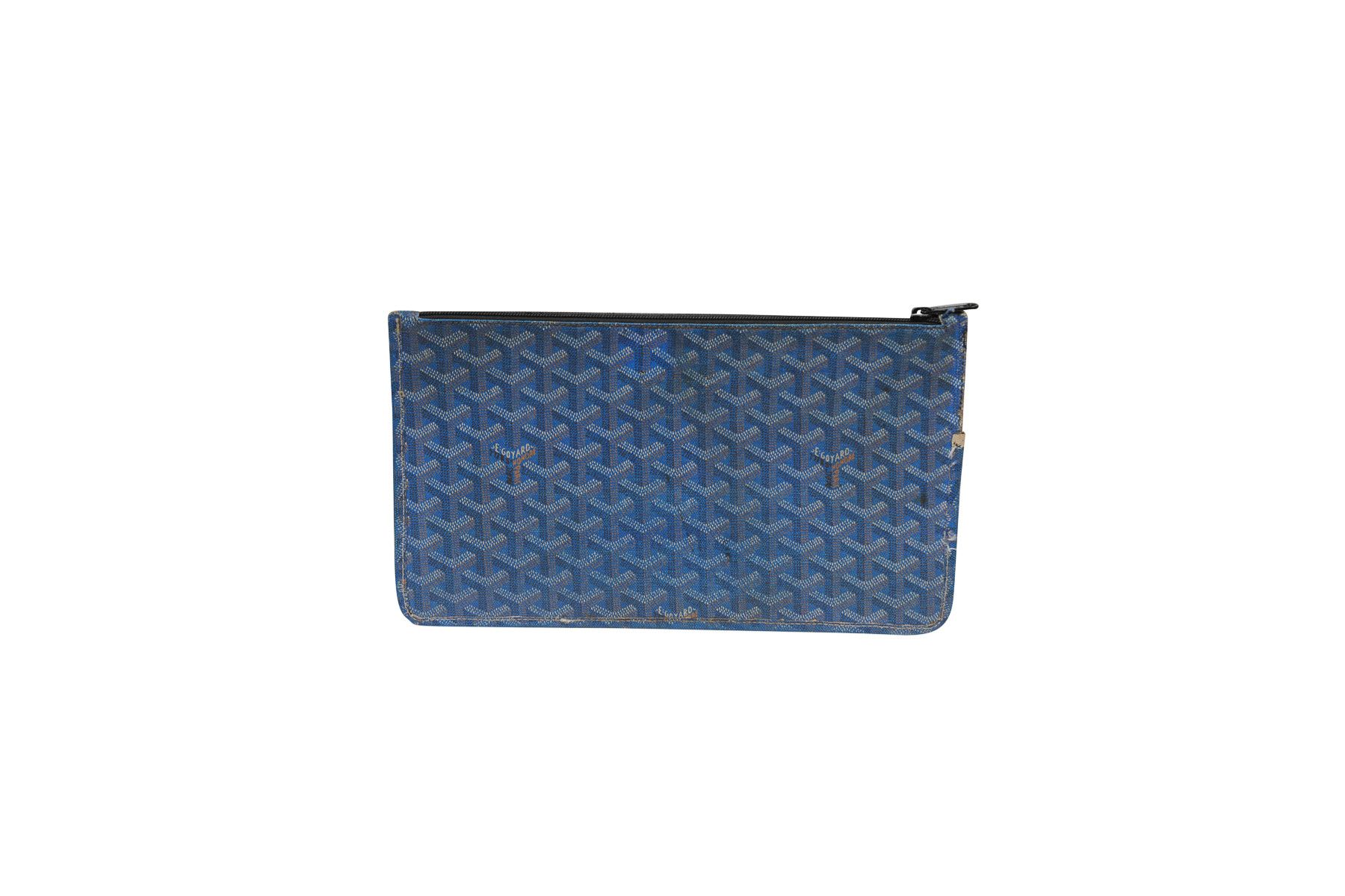 Goyard Blue Pouch Folder File Carrying Case - 01817 Size ONE SIZE - 1 Thumbnail