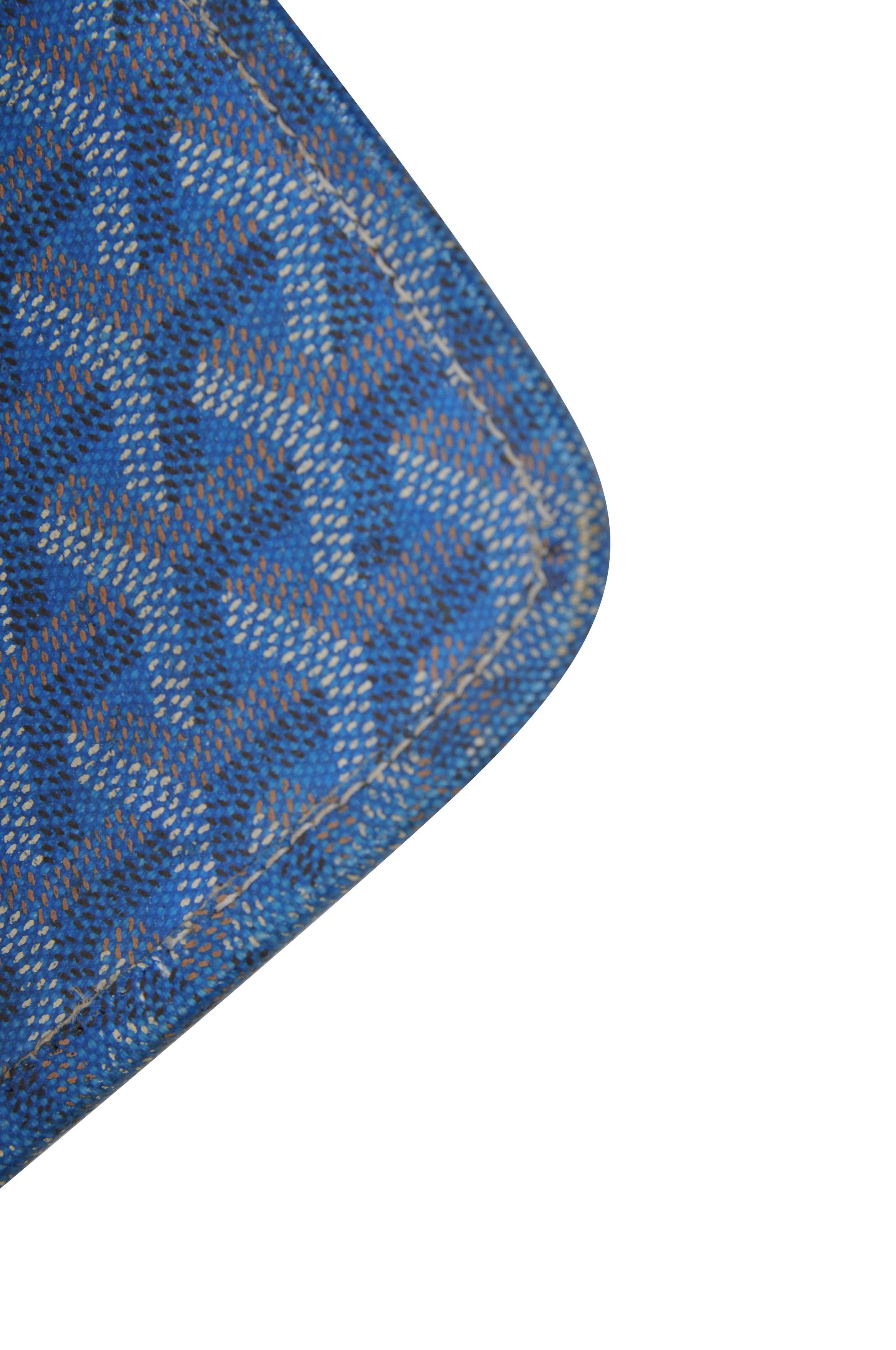Goyard Blue Pouch Folder File Carrying Case - 01817 Size ONE SIZE - 6 Thumbnail