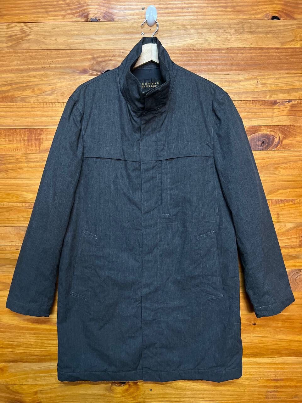 image of Radmess Men’S Bigi Parka in Grey, Men's (Size Large)