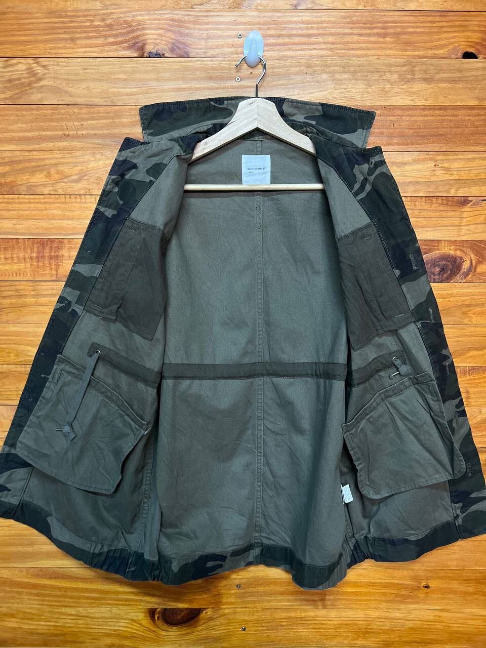 Japanese Brand BACK NUMBER CAMOUFLAGE JACKET Size US L / EU 52-54 / 3 - 9 Thumbnail