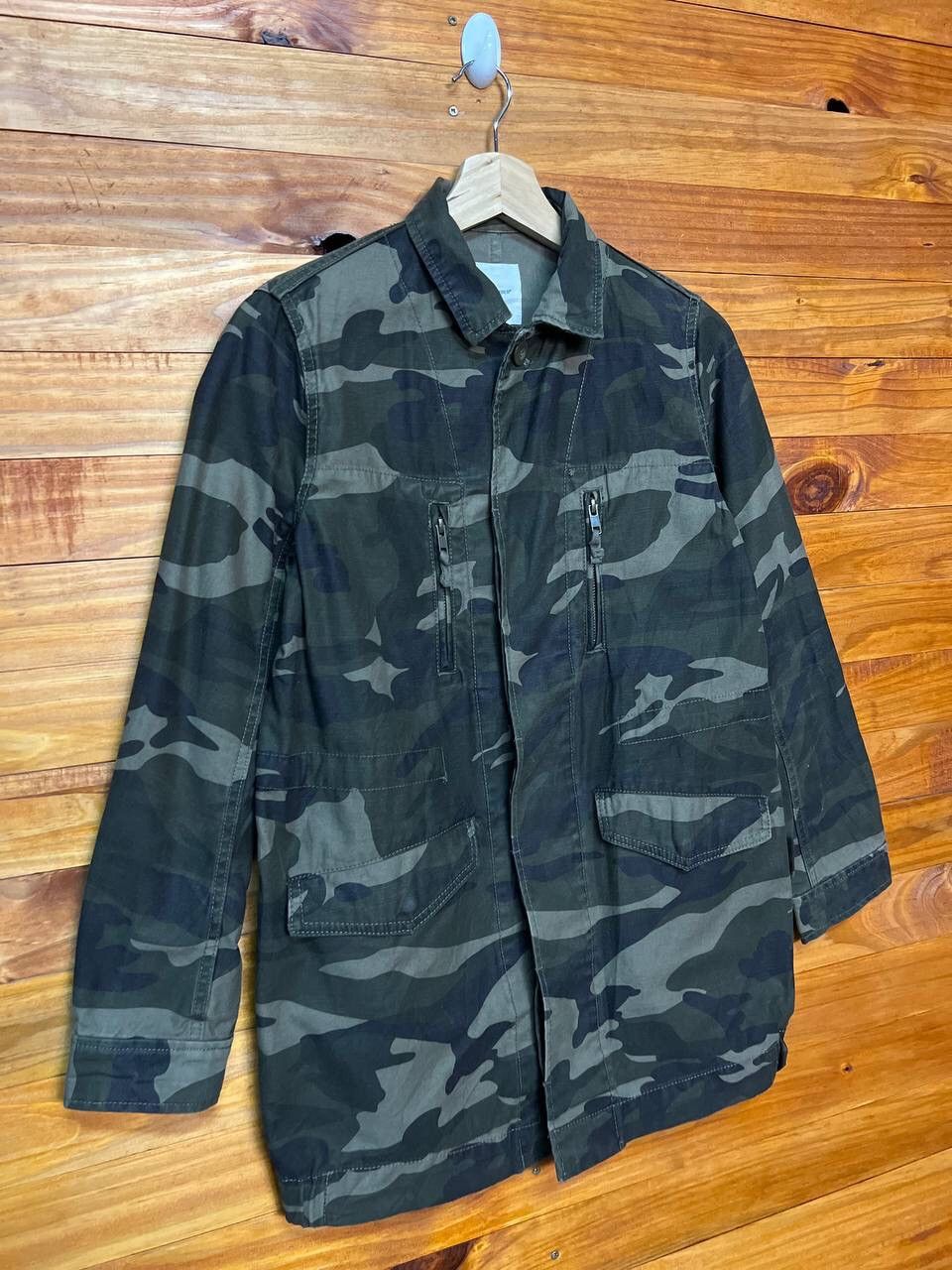 Japanese Brand BACK NUMBER CAMOUFLAGE JACKET Size US L / EU 52-54 / 3 - 2 Thumbnail