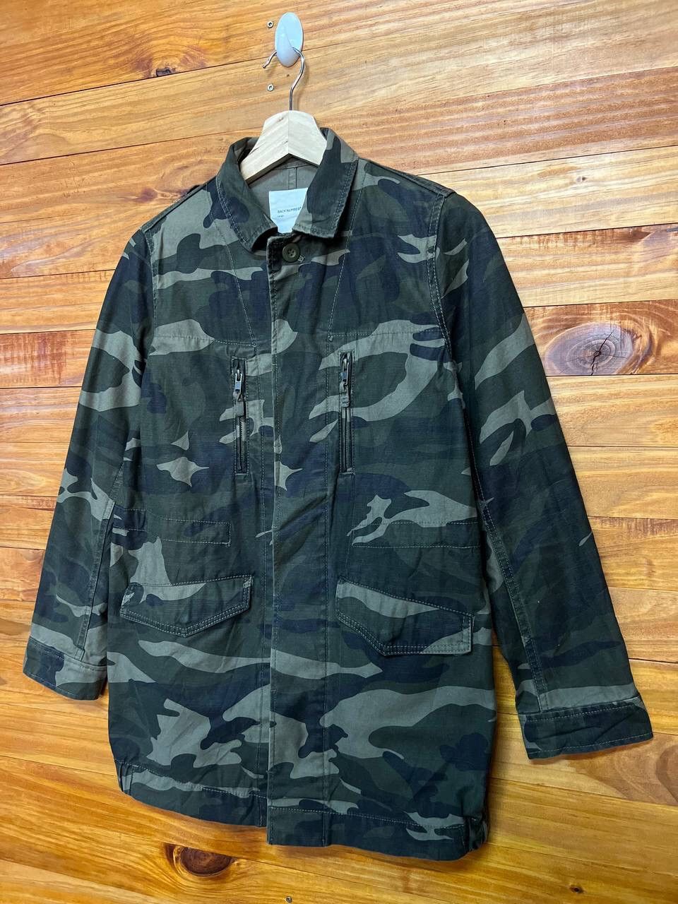 Japanese Brand BACK NUMBER CAMOUFLAGE JACKET Size US L / EU 52-54 / 3 - 3 Thumbnail