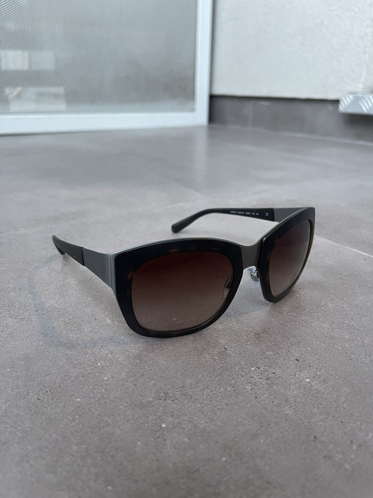 Armani × Emporio Armani × Giorgio Armani Giorgio Armani AR6010 3032/13 Black Silver Sunglasses Size ONE SIZE - 3 Thumbnail