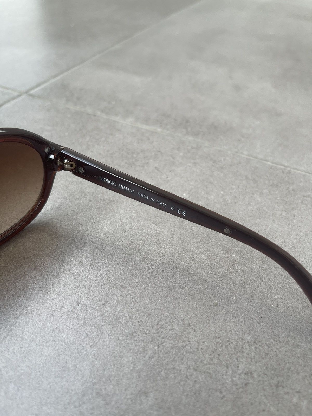 Emporio Armani Giorgio Armani AR8015 5044/13 Cobain Rose Gold Sunglasses Size ONE SIZE - 6 Thumbnail