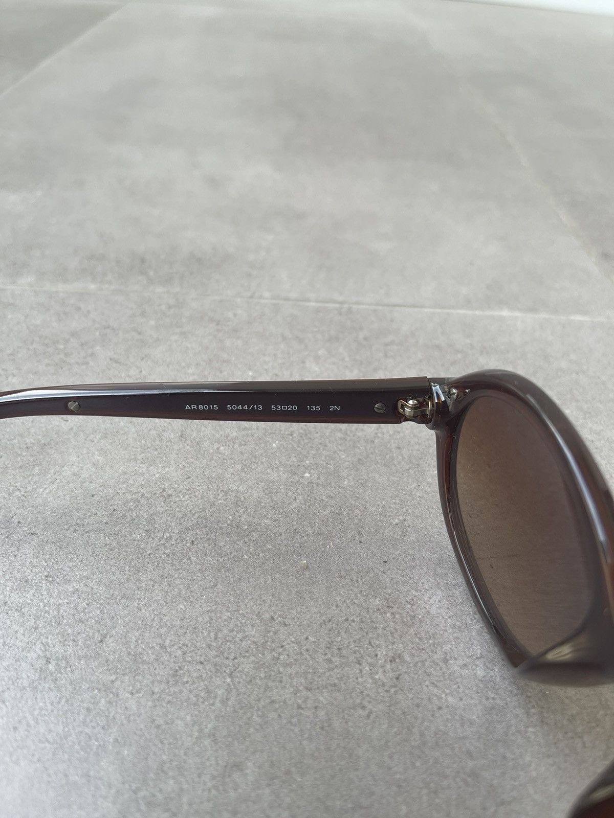 Emporio Armani Giorgio Armani AR8015 5044/13 Cobain Rose Gold Sunglasses Size ONE SIZE - 7 Thumbnail