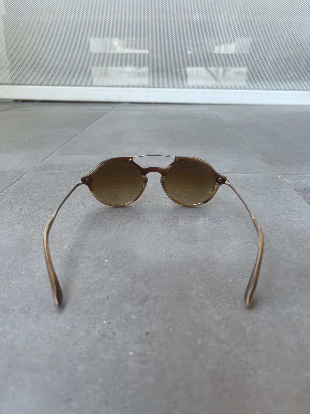 Emporio Armani Giorgio Armani AR8018 5134/2L Gold Marble Brown Sunglasses Size ONE SIZE - 7 Thumbnail