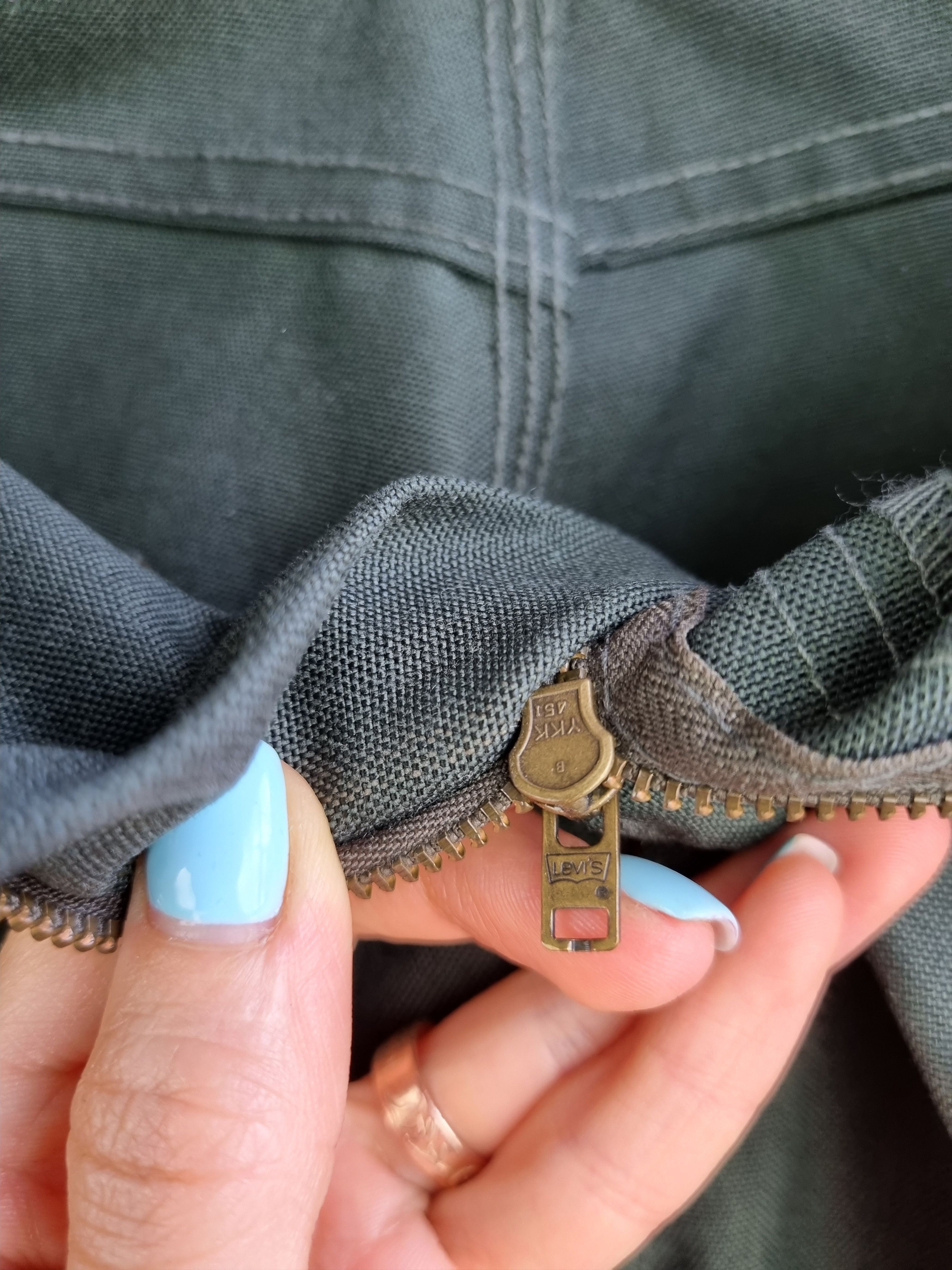 Levi's Levis 652 Carpenter Double Knees Military Waxed Pants Size US 36 / EU 52 - 8 Thumbnail