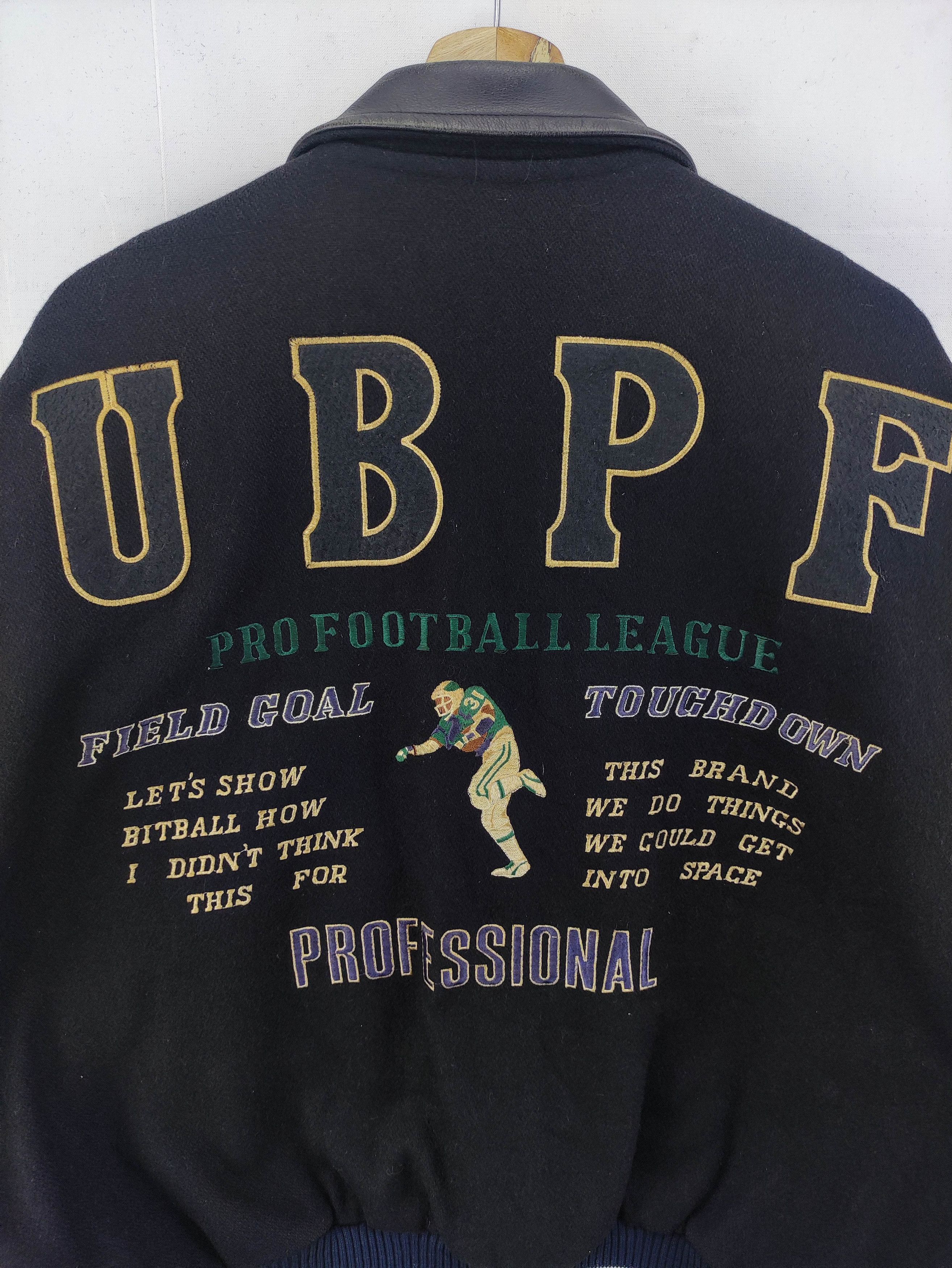 UNIONBAY Vintage Union Bay Varsity Wool Jacket Leather Sleeve Size US XL / EU 56 / 4 - 14 Thumbnail