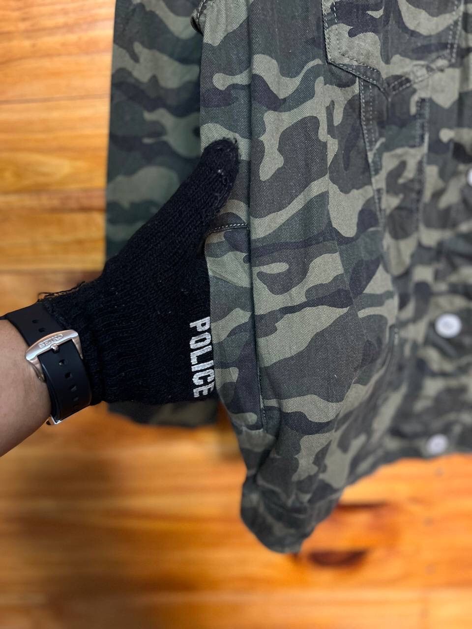 Japanese Brand L’ESPOIR CAMO TRUCKER HOODED JACKET Size US M / EU 48-50 / 2 - 4 Thumbnail