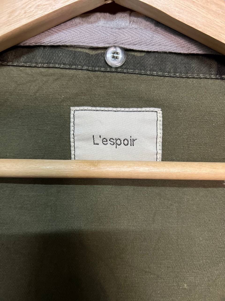Japanese Brand L’ESPOIR CAMO TRUCKER HOODED JACKET Size US M / EU 48-50 / 2 - 10 Thumbnail