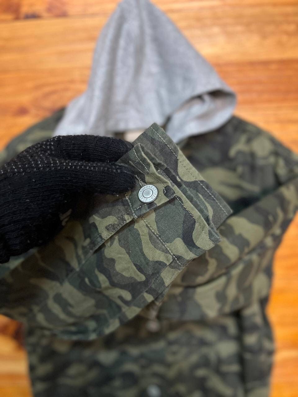 Japanese Brand L’ESPOIR CAMO TRUCKER HOODED JACKET Size US M / EU 48-50 / 2 - 6 Thumbnail