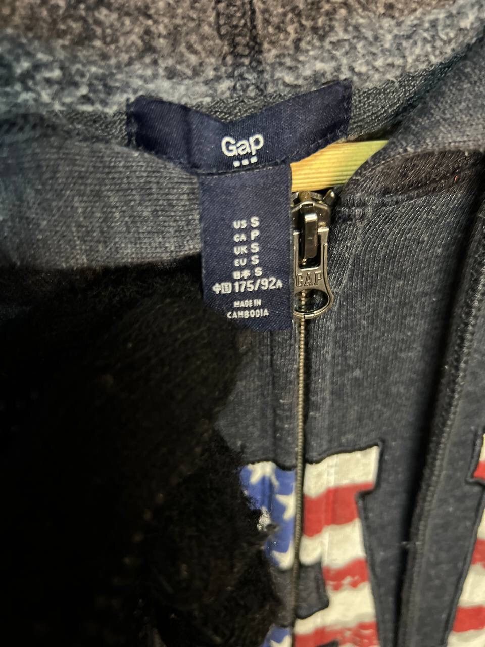 Gap GAP HOODIES SPELLOUT AMERICAN FLAG Size US S / EU 44-46 / 1 - 4 Thumbnail