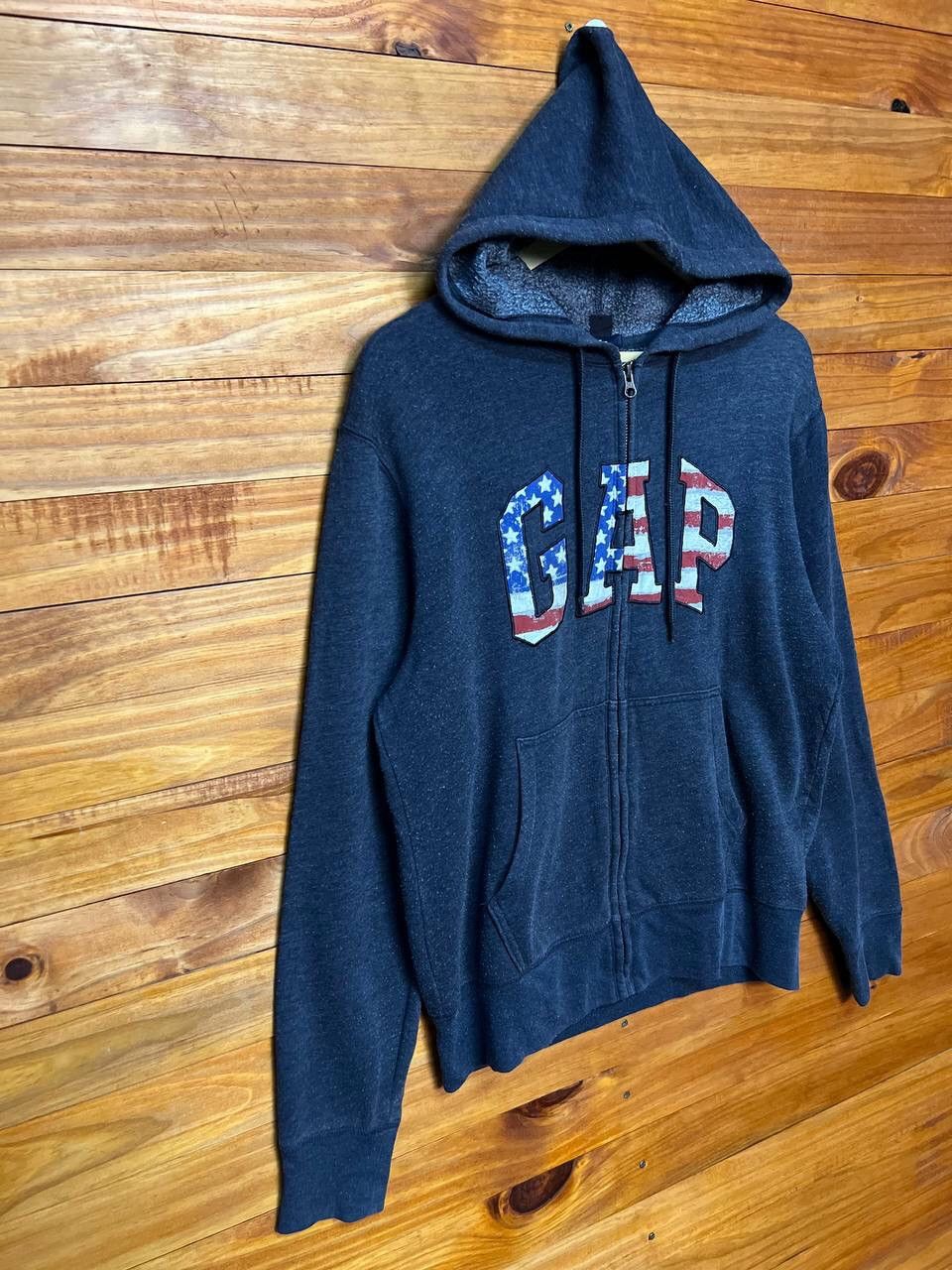 Gap GAP HOODIES SPELLOUT AMERICAN FLAG Size US S / EU 44-46 / 1 - 2 Thumbnail