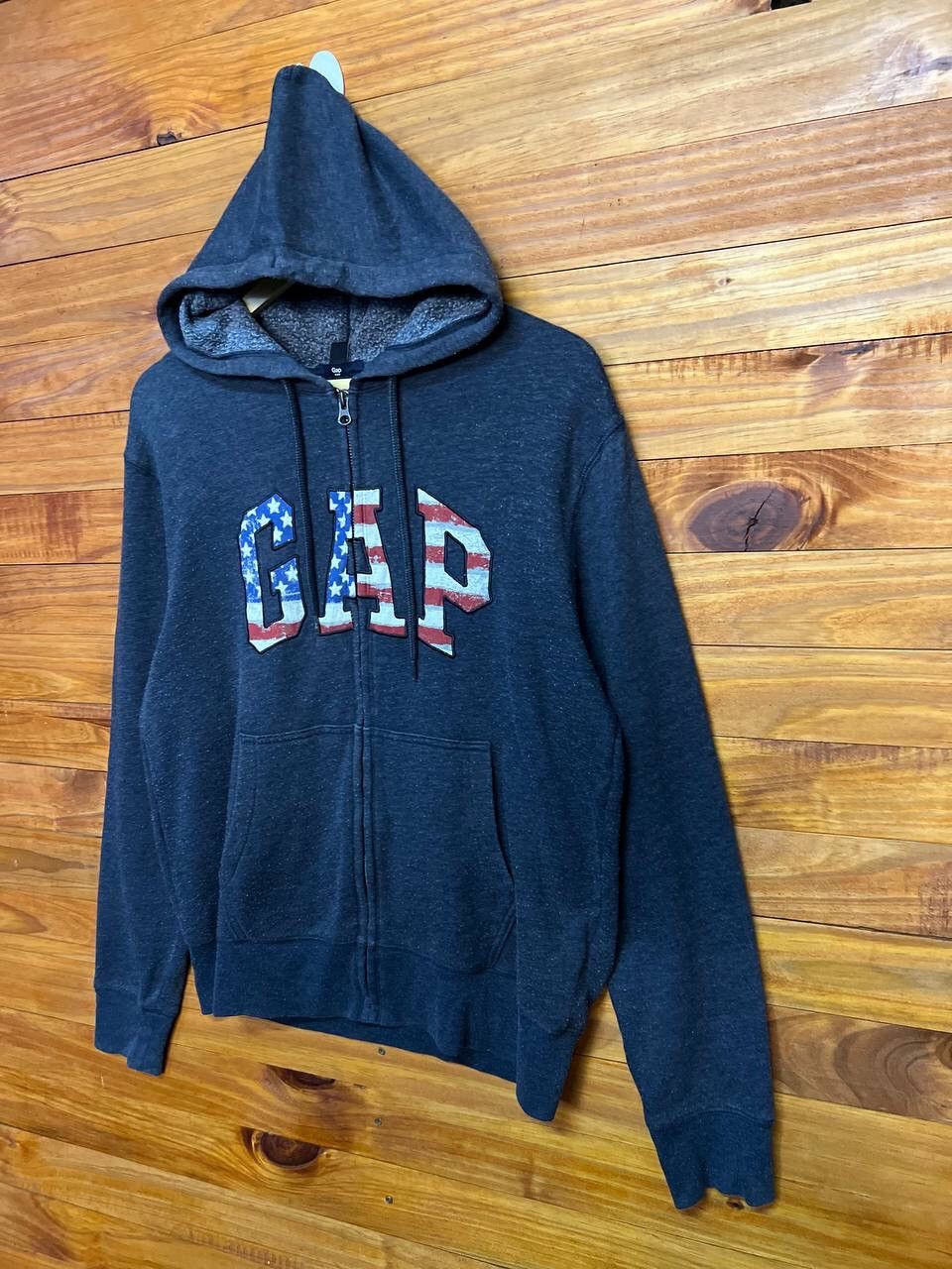 Gap GAP HOODIES SPELLOUT AMERICAN FLAG Size US S / EU 44-46 / 1 - 3 Thumbnail