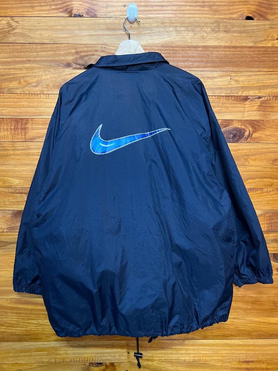 Vintage 🔥STEALS🔥VINTAGE NIKE SWOOSH COACH JACKET Size US XL / EU 56 / 4 - 1 Thumbnail