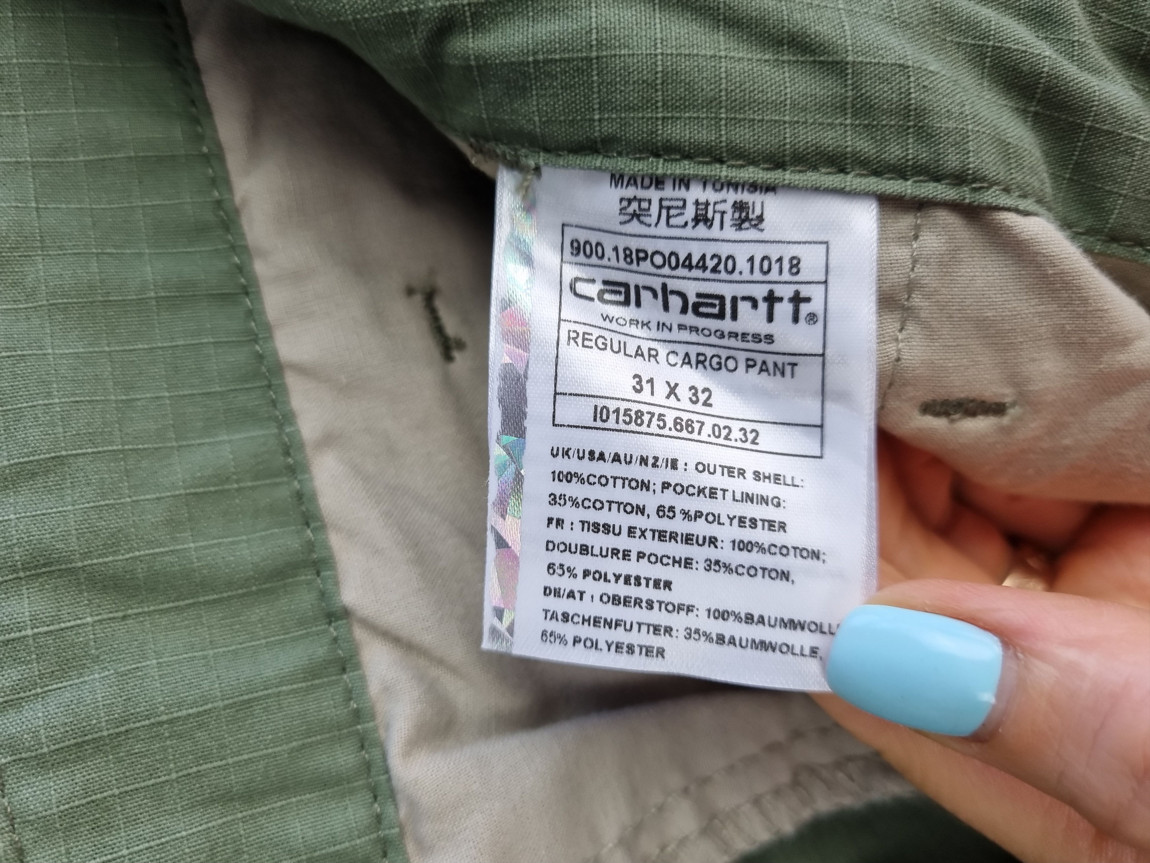 Carhartt × Carhartt Wip Carhartt Wip Cargo Military Pants Size US 31 - 7 Thumbnail