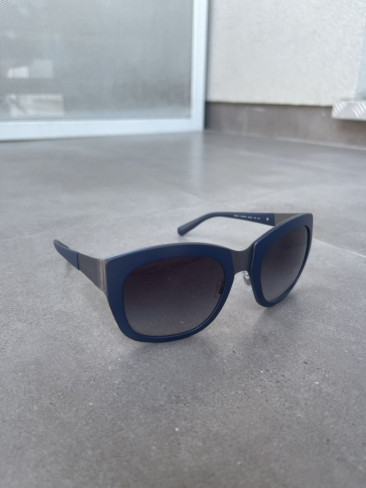 Armani × Emporio Armani × Giorgio Armani Giorgio Armani AR6010 3030/8G Blue Silver Sunglasses Size ONE SIZE - 3 Thumbnail