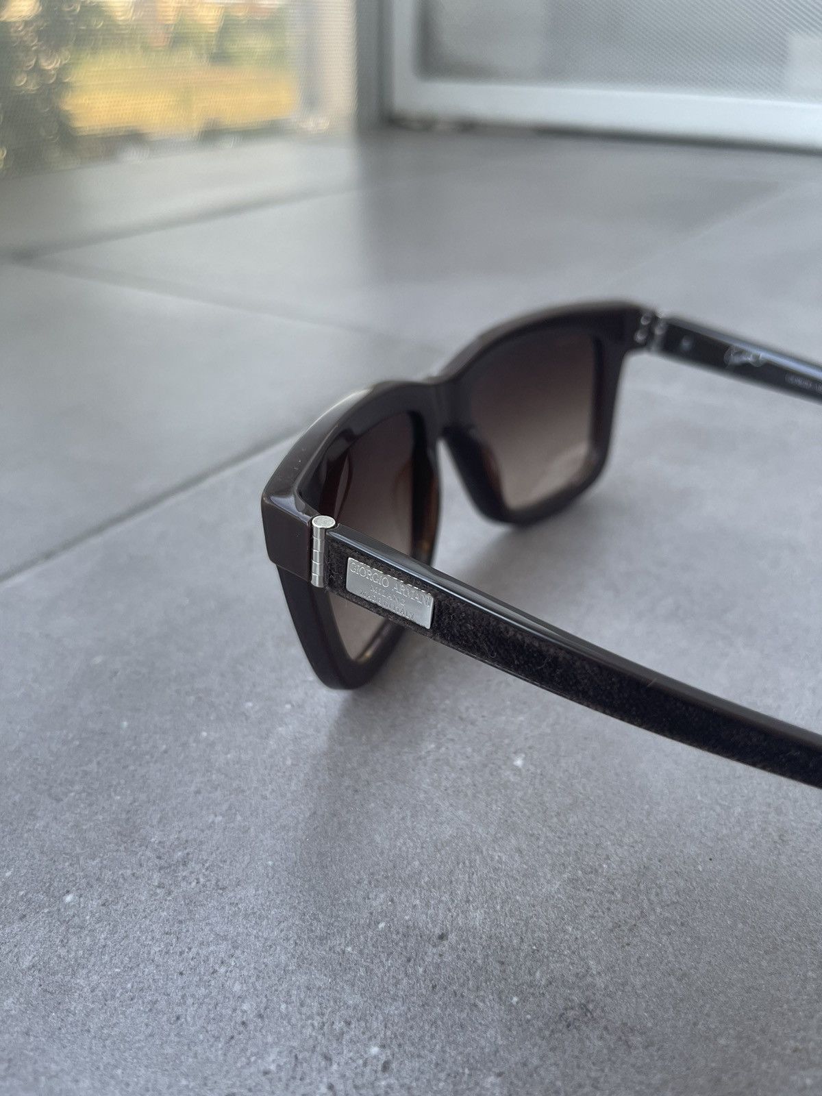 Armani × Emporio Armani × Giorgio Armani Giorgio Armani AR8024 5148/13 Dark Chocolate Sunglasses Size ONE SIZE - 5 Thumbnail